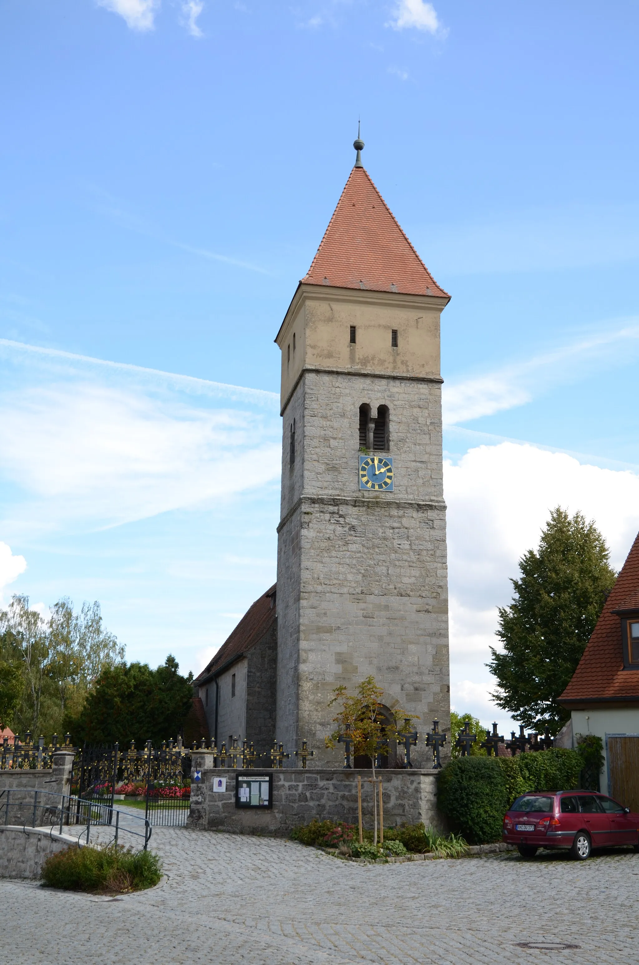 Photo showing: Dinkelsbühl Ostseite des Weinmarkts

Dinkelsbühl Segringen St. Vinzenz