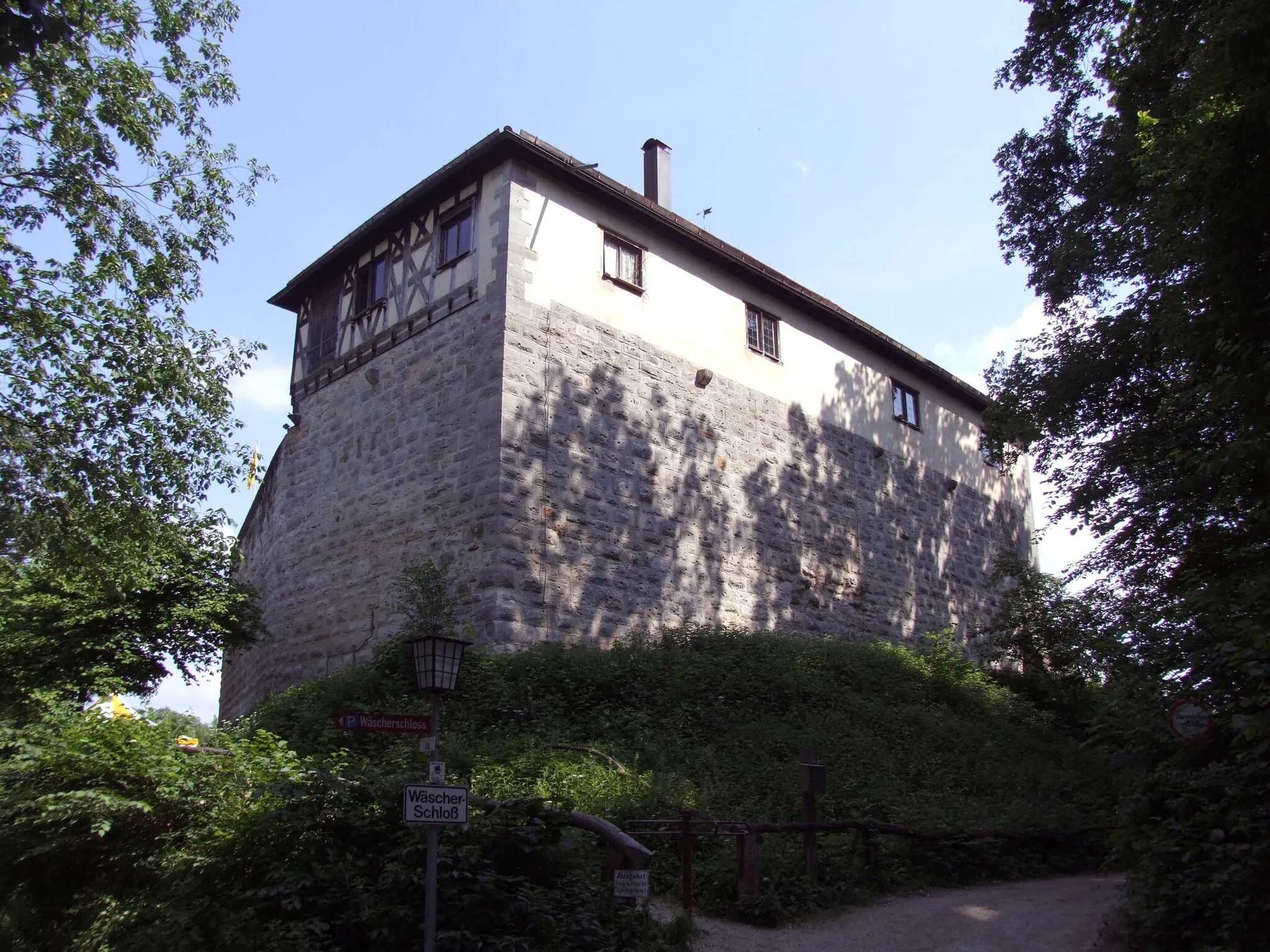 Photo showing: Wäscherschloss bei Wäschenbeuren GP