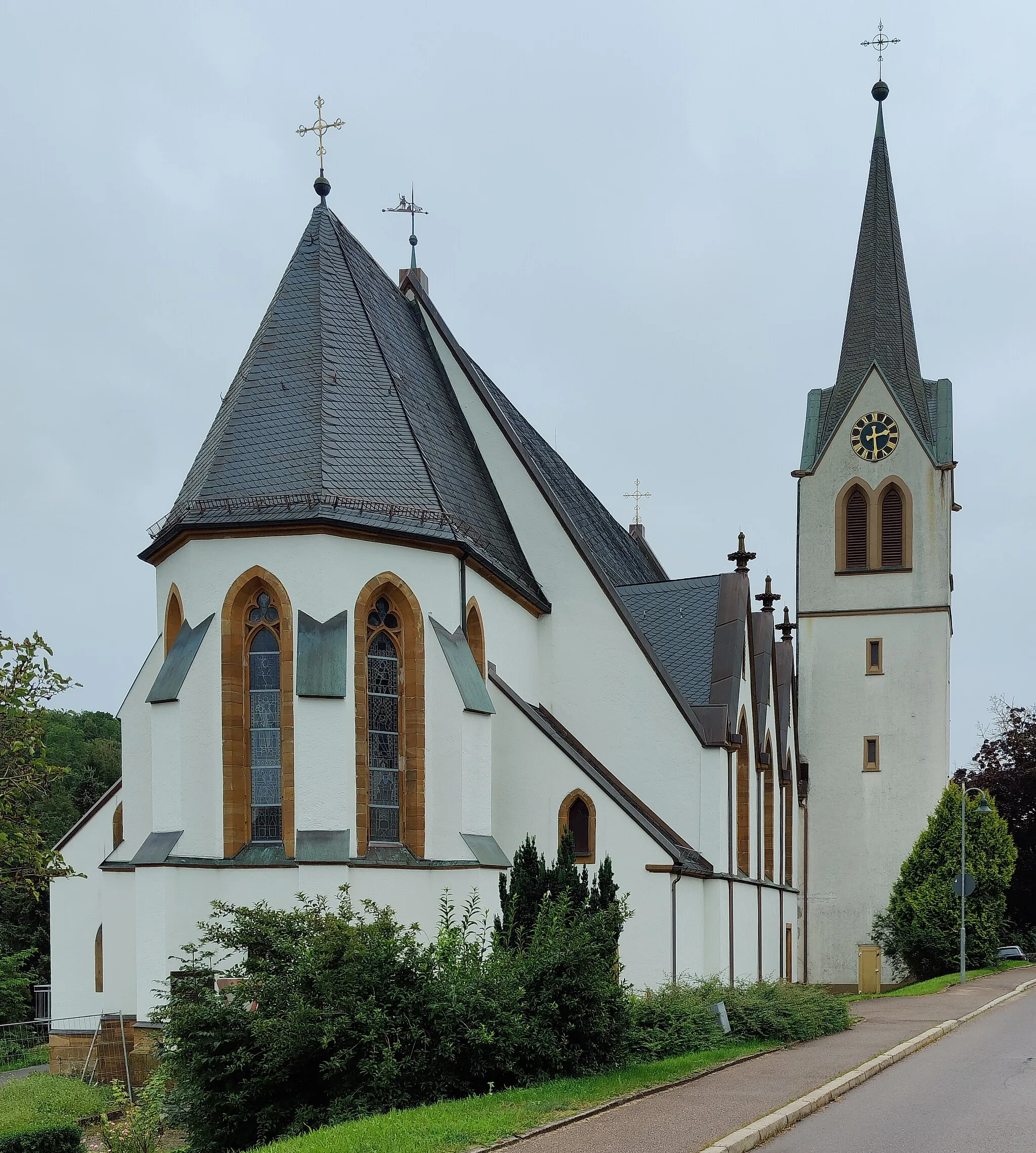Photo showing: Katholische Pfarrkirche St. Vitus Treffelhausen, Gemeinde Böhmenkirch, Landkreis Göppingen, Baden-Württemberg, Deutschland