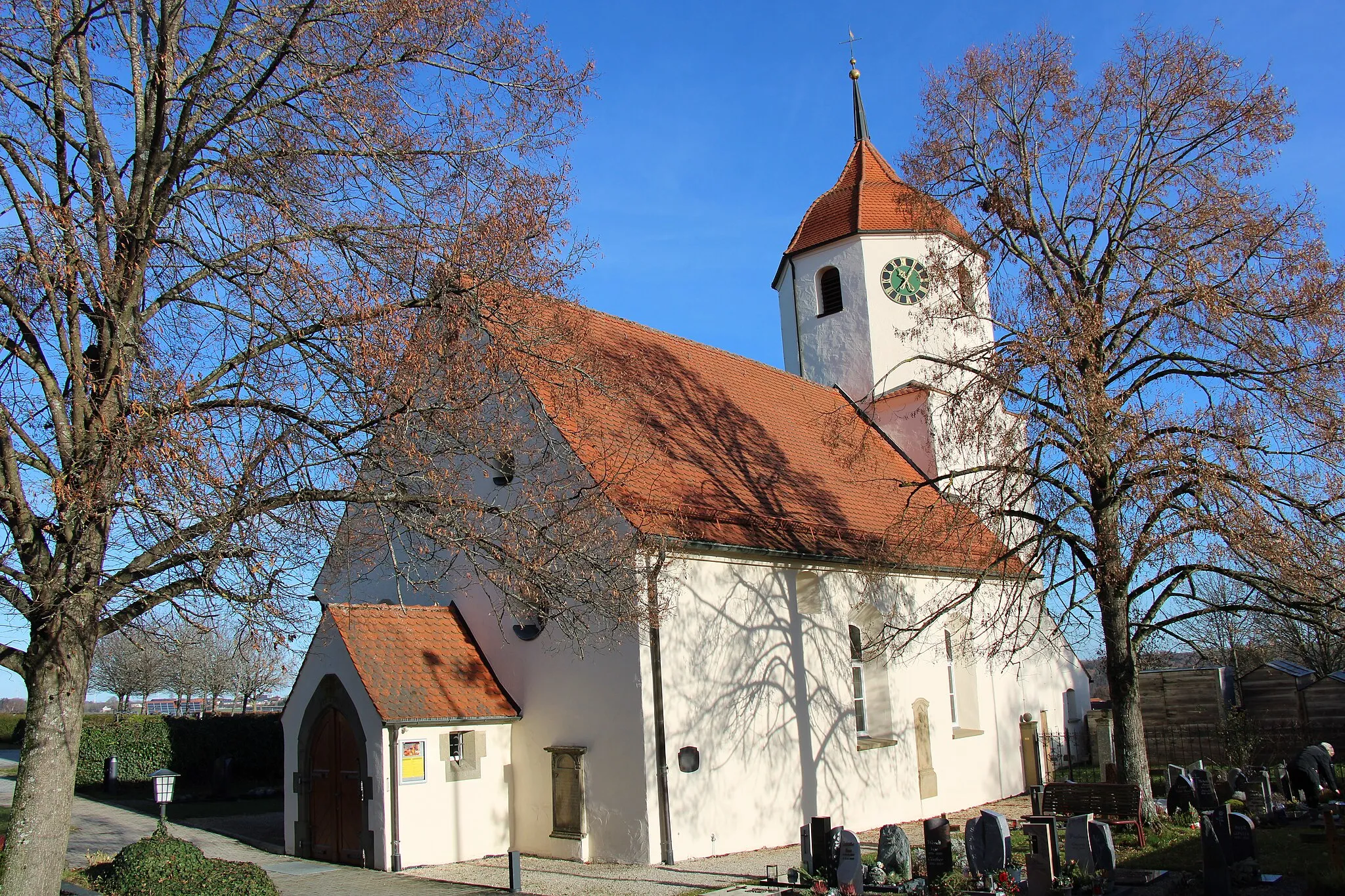 Photo showing: Evangelische Kirche (Fachsenfeld)
