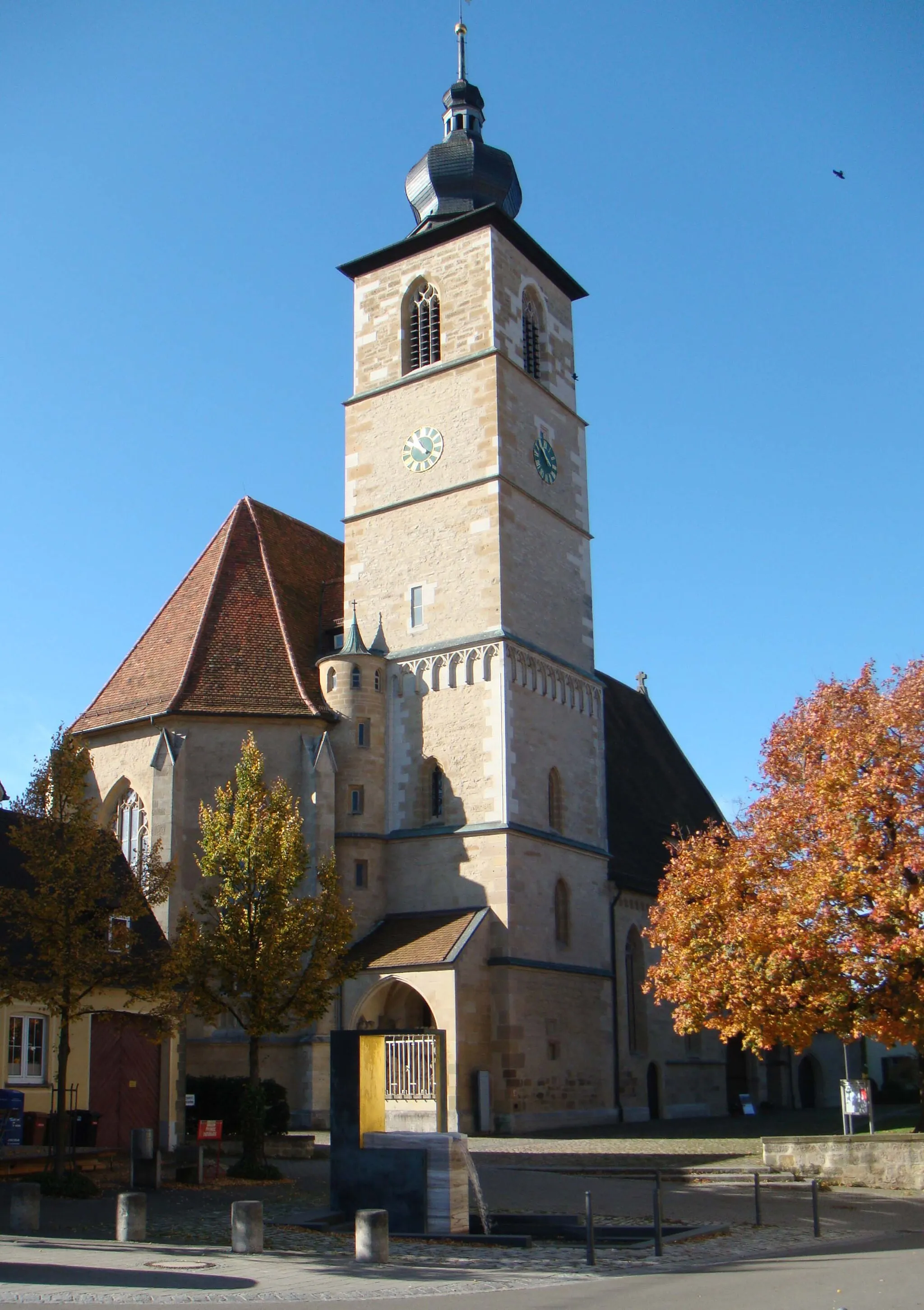 Photo showing: Johanneskirche in Crailsheim