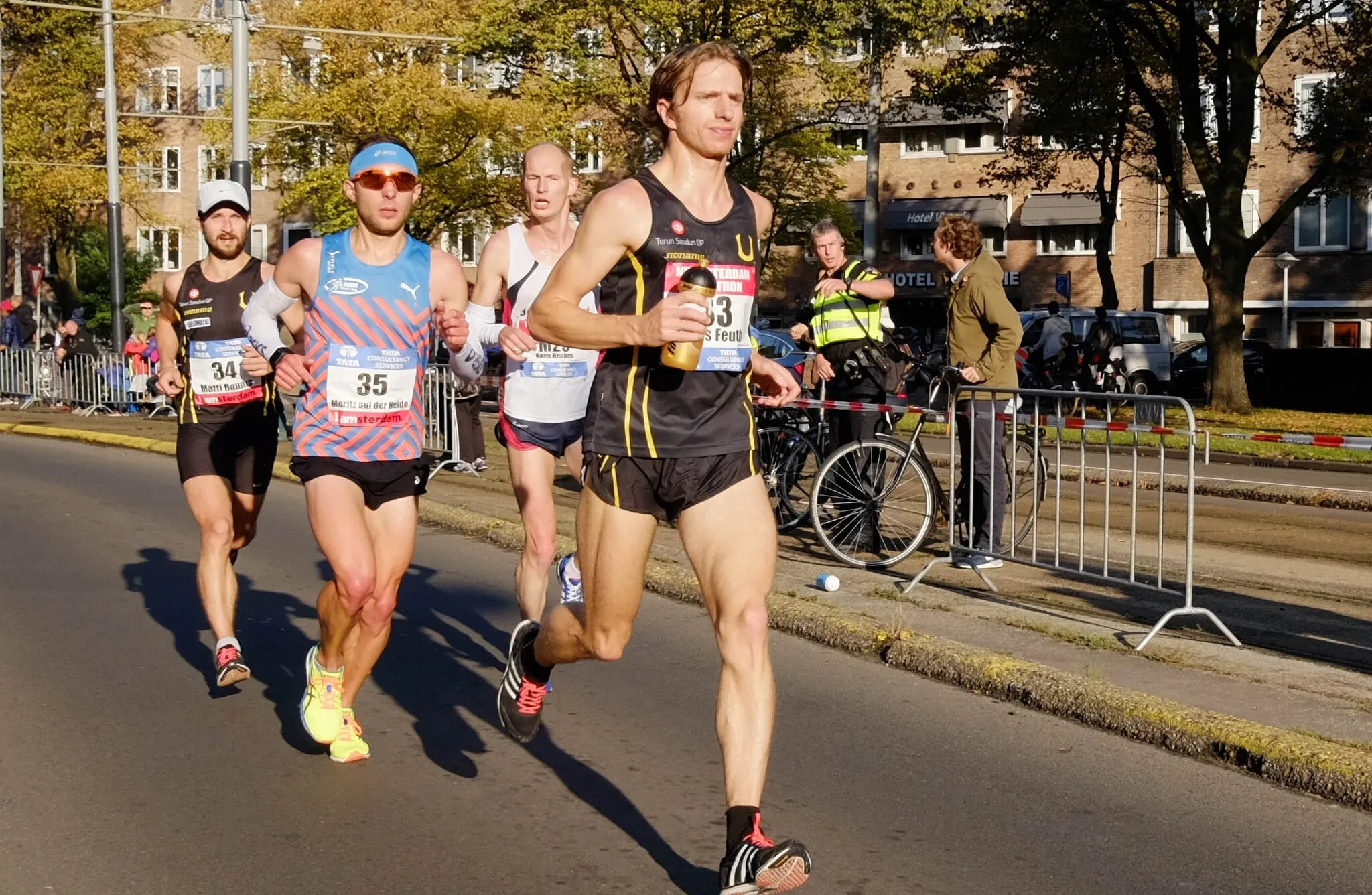 Photo showing: 2016 Amsterdam Marathon