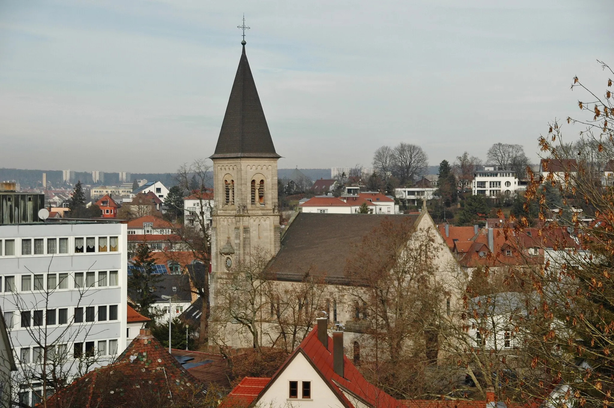 Photo showing: Kirche St. Bonifatius (erbaut 1899/1900)  in Böblingen