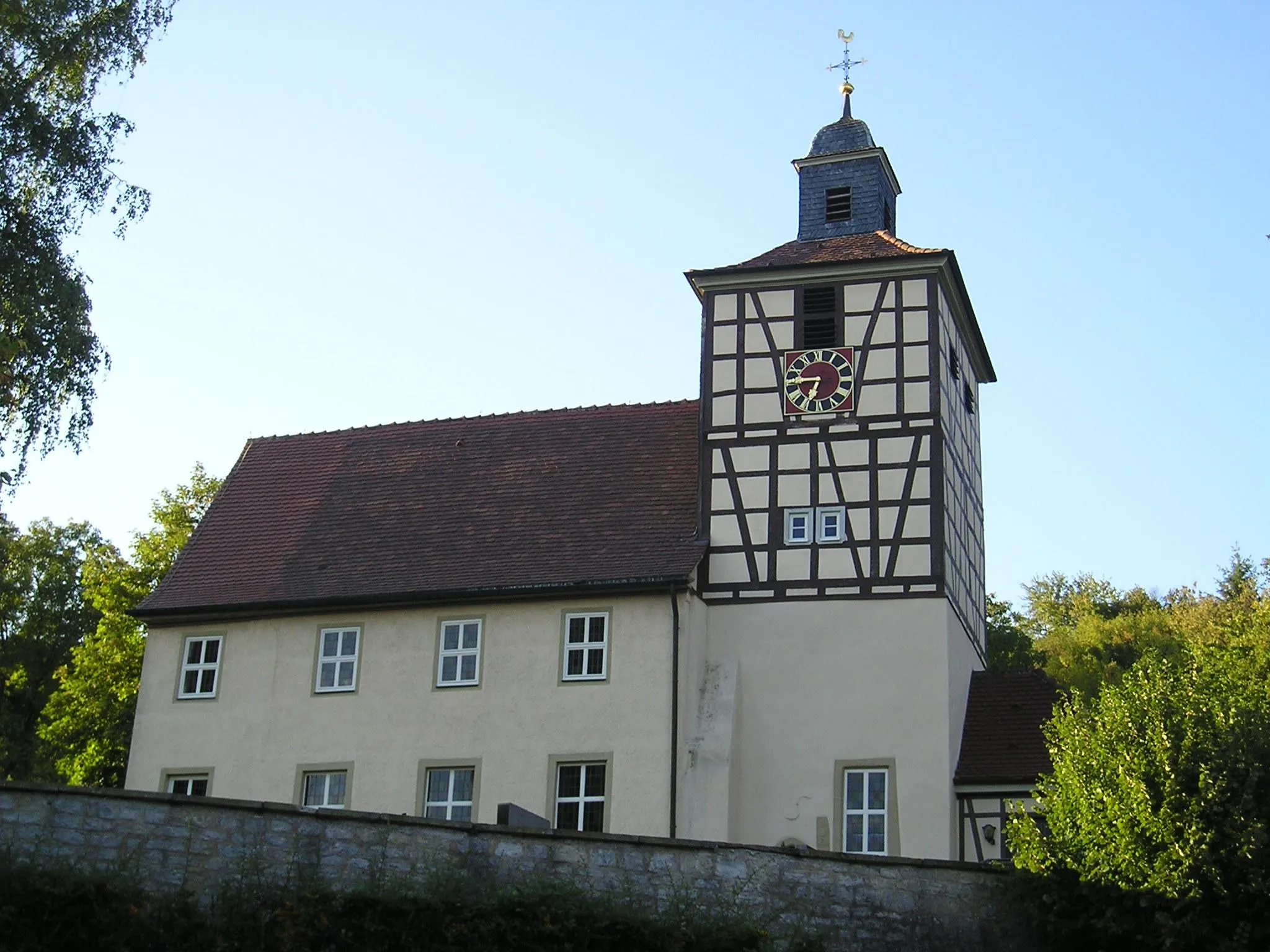 Photo showing: Die Johanneskirche in Jagsthausen-Olnhausen