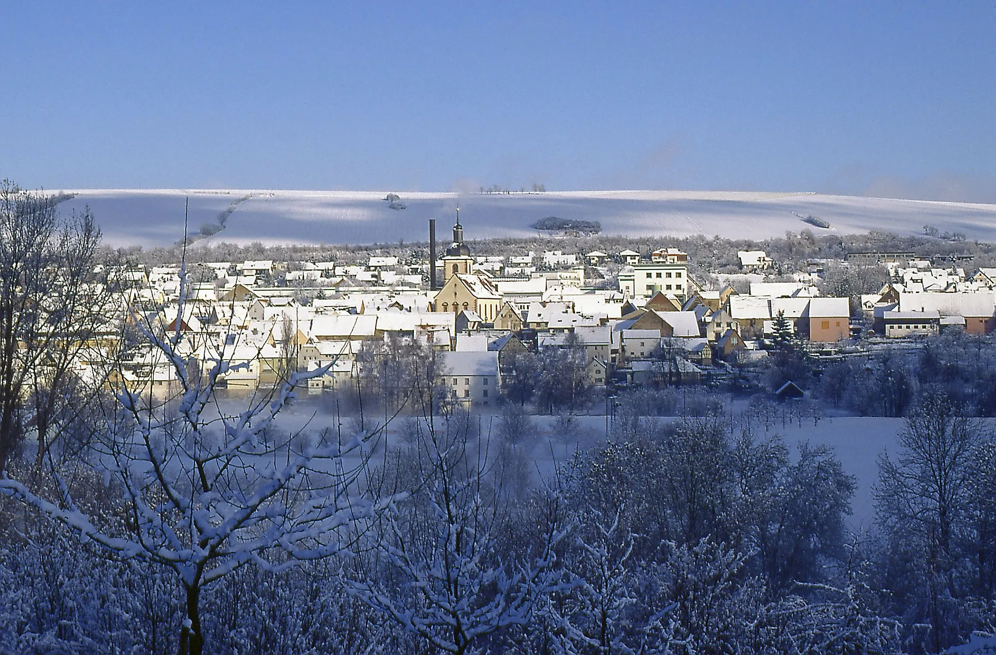 Photo showing: Distelhausen im Winter