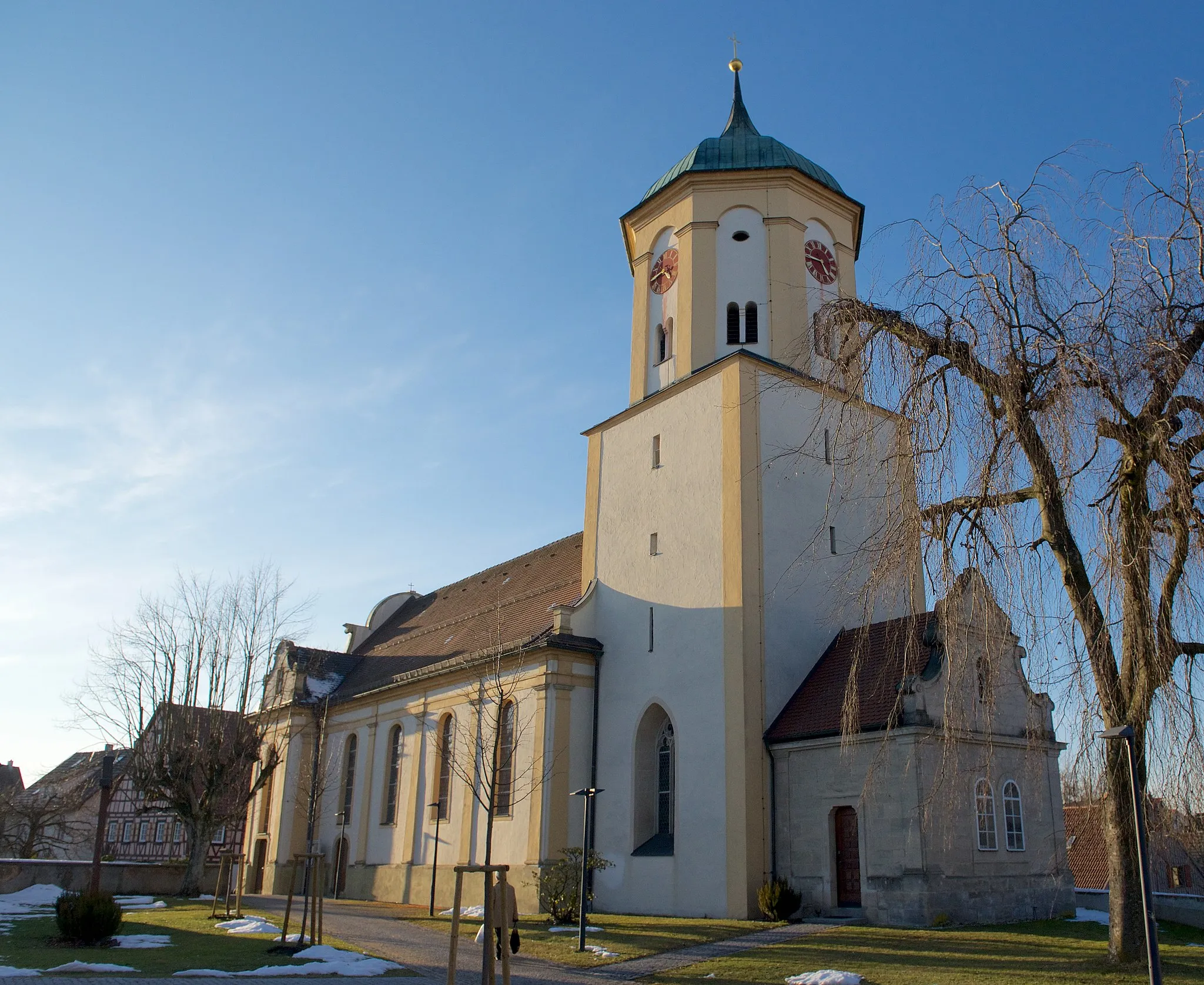 Photo showing: Katholische Kirche St. Sebastian in Schechingen