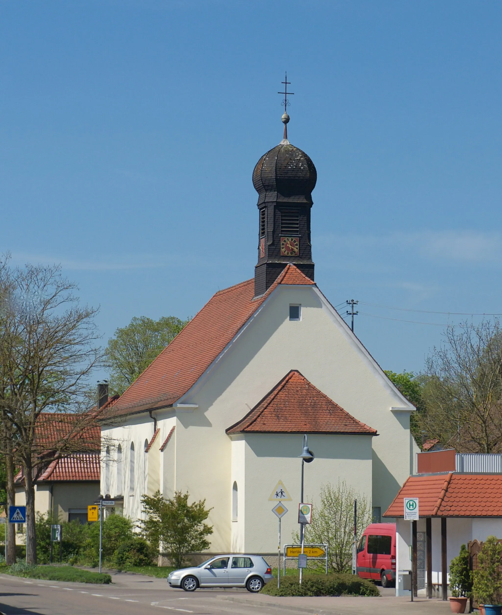 Photo showing: Johanneskirche Hussenhofen