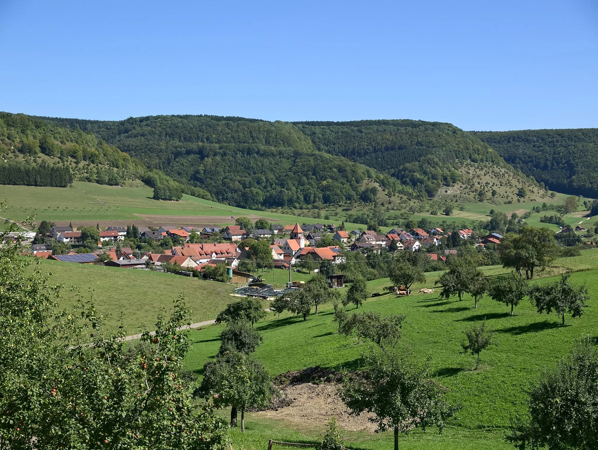 Photo showing: Degenfeld, Schwäbisch Gmünd, Germany, viewed from the west
