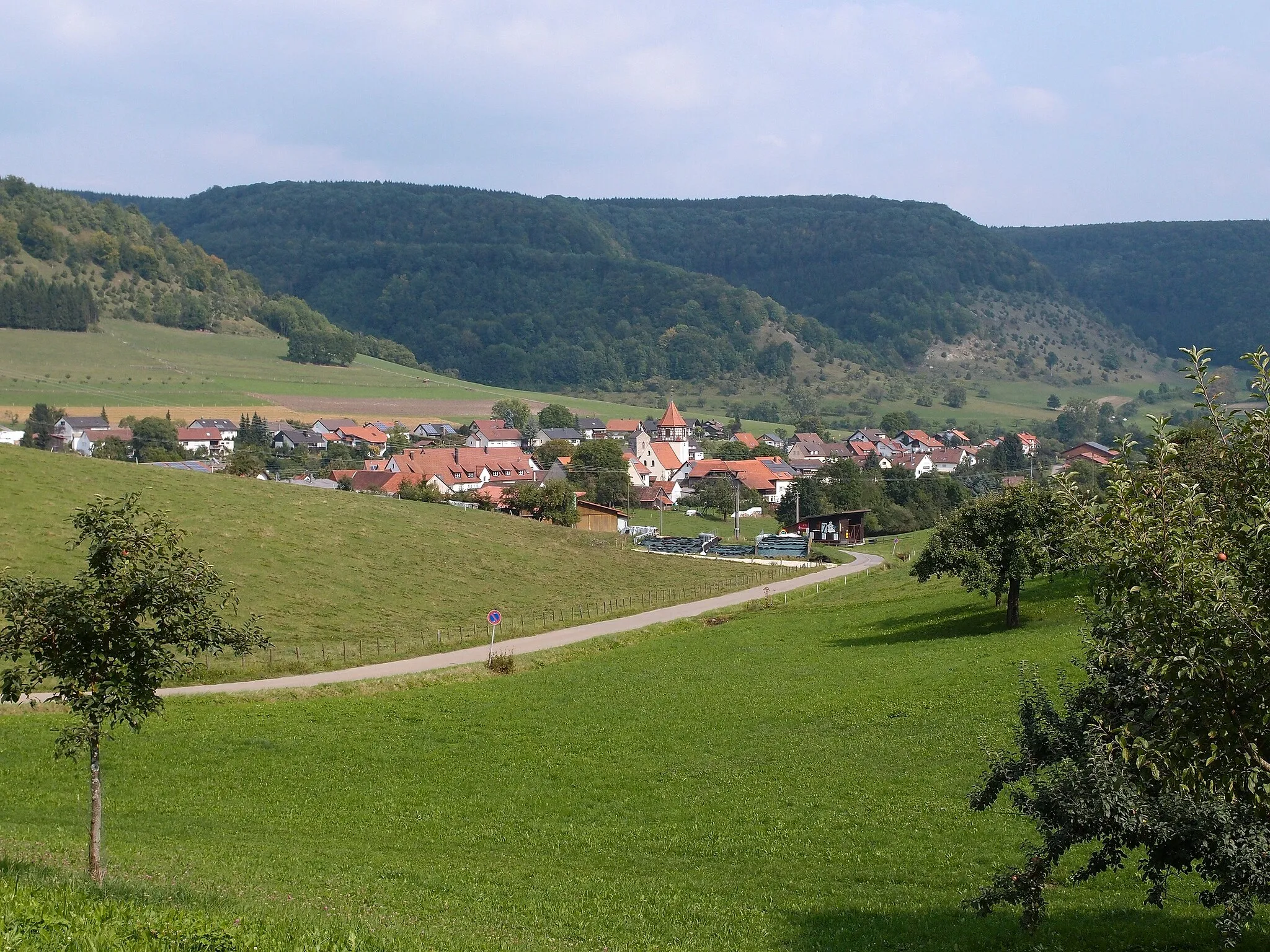 Photo showing: Degenfeld, Schwäbisch Gmünd, Germany, viewed from the west