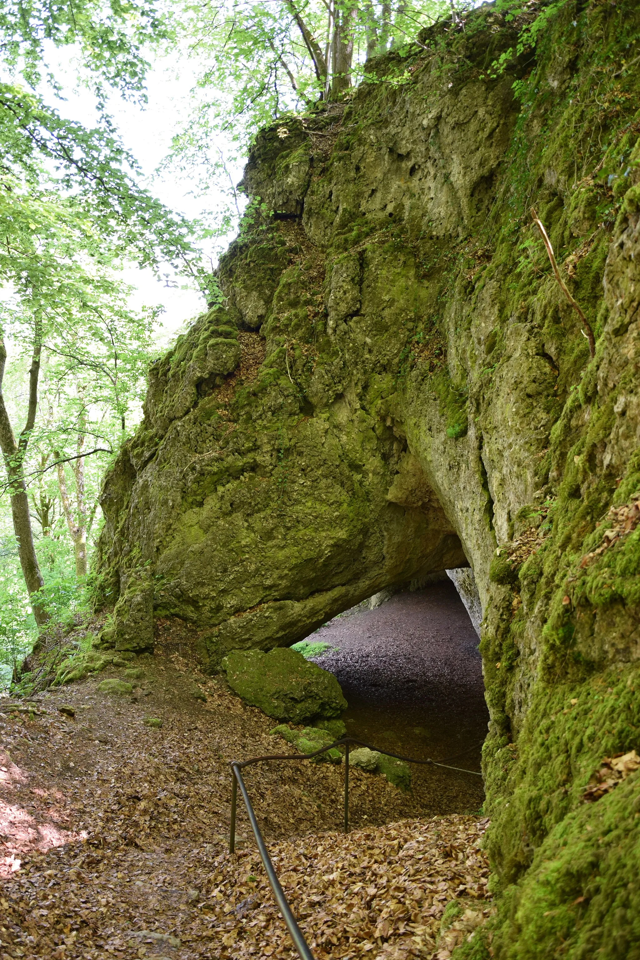 Photo showing: The cave big barn nature reserve of Rose stone with hay brook (protective area-No.: 1.086; WPDA-ID: 82440).