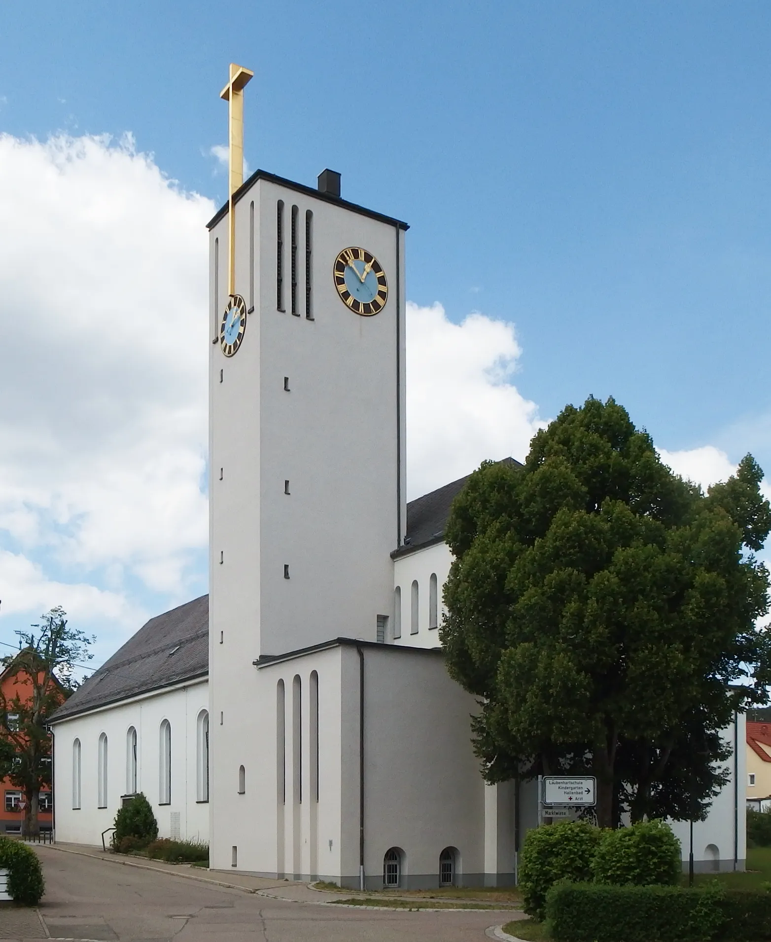 Photo showing: Catholic Church, Bartholomä, Germany