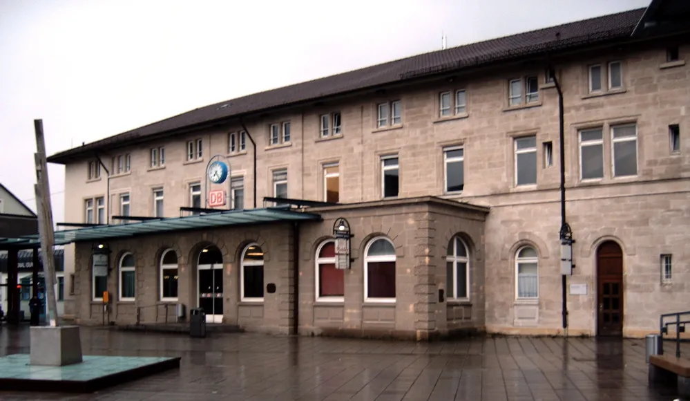 Photo showing: Bahnhof Aalen der Remsbahn, 2006