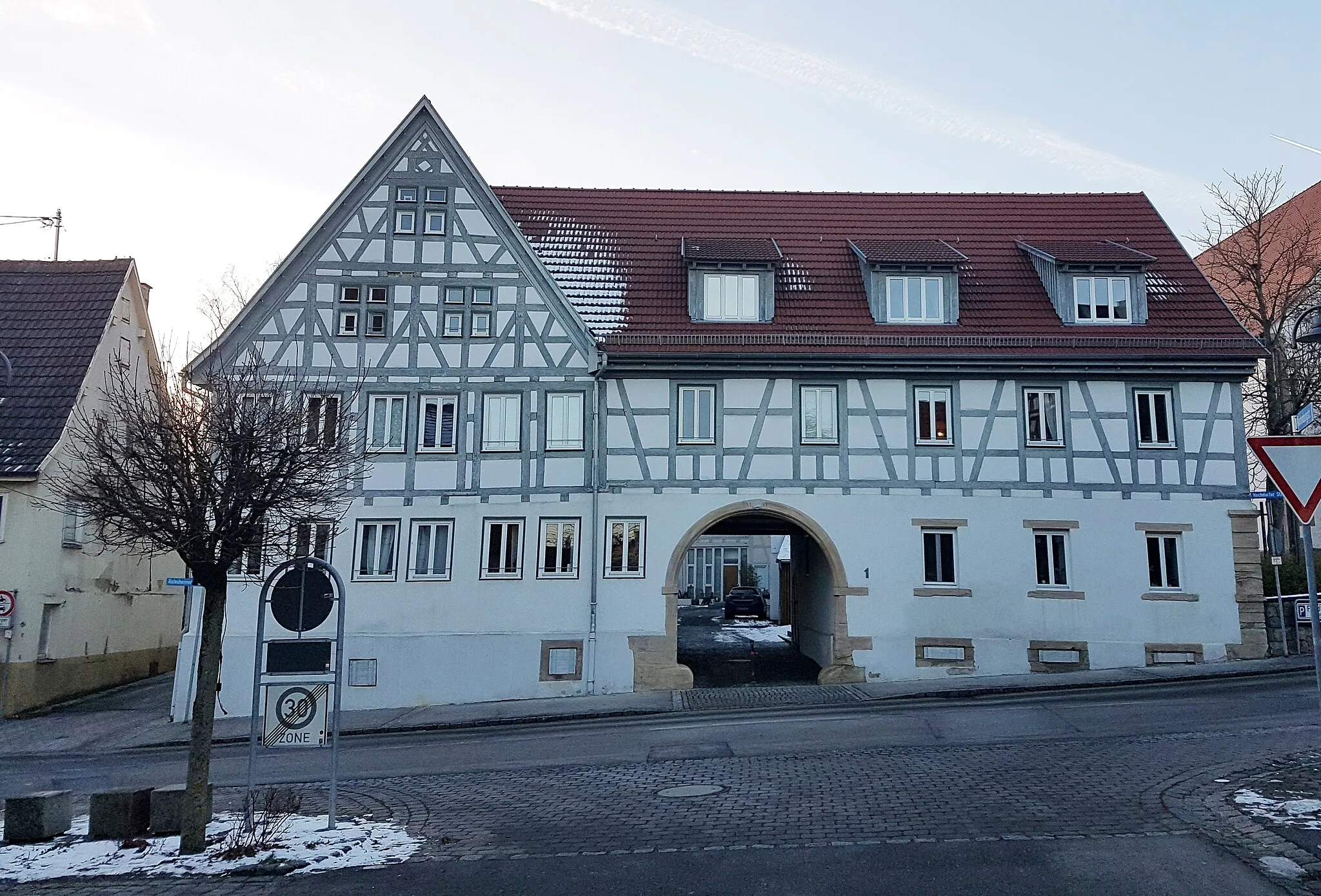 Photo showing: Former "Adler" inn in Heimerdingen