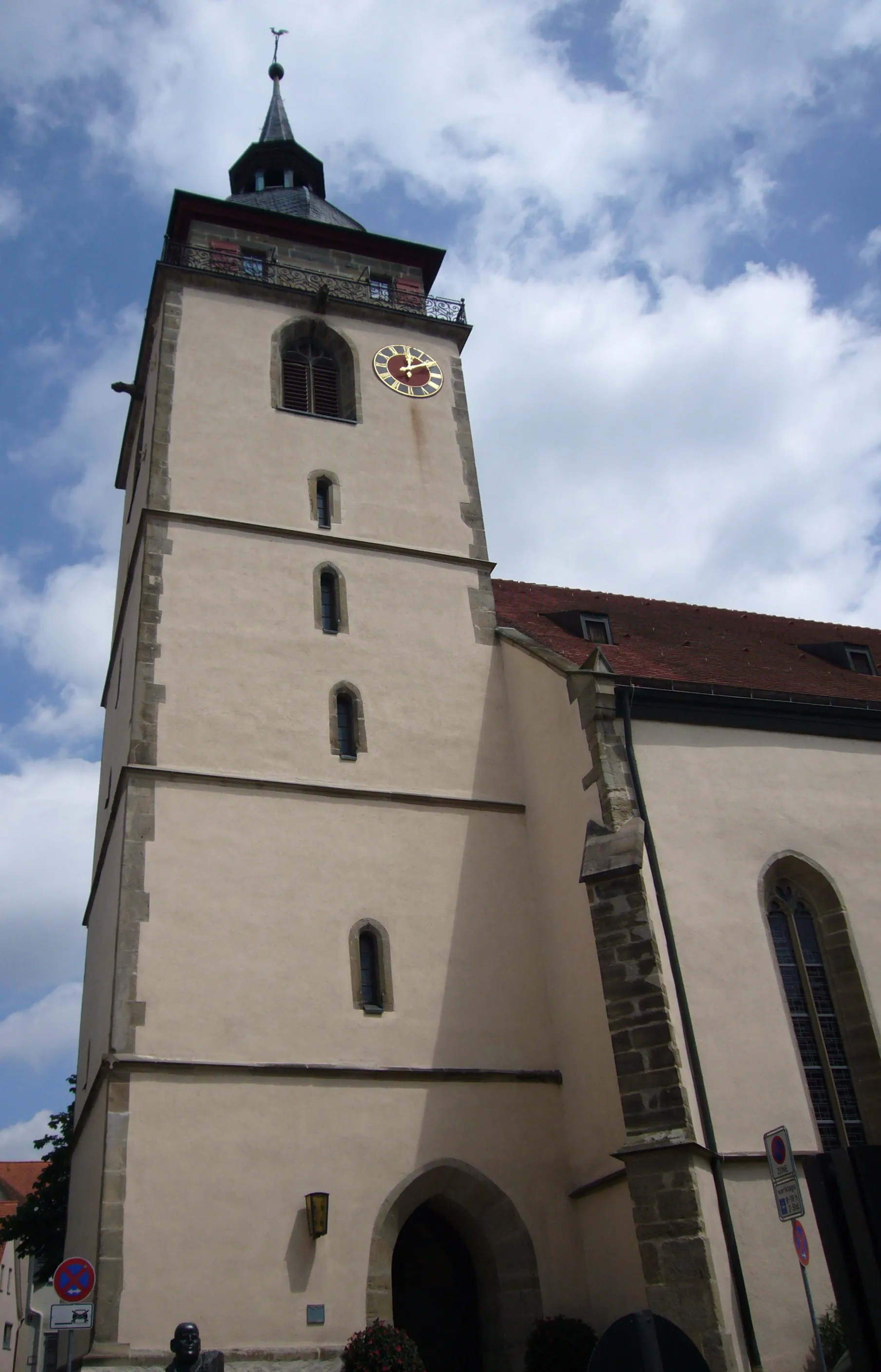 Photo showing: Turm der Stadtkirche (Bietigheim-Bissingen)