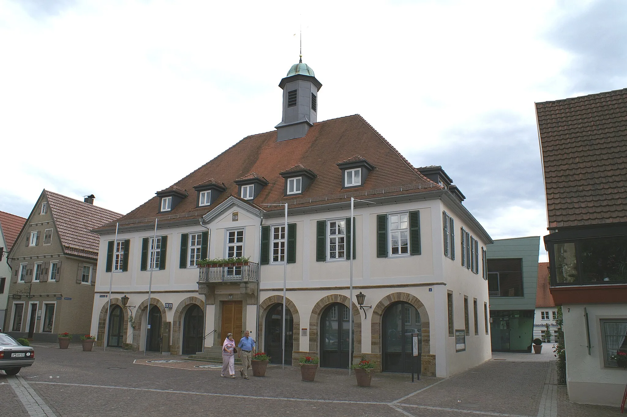 Photo showing: Rathaus in Weilheim an der Teck
