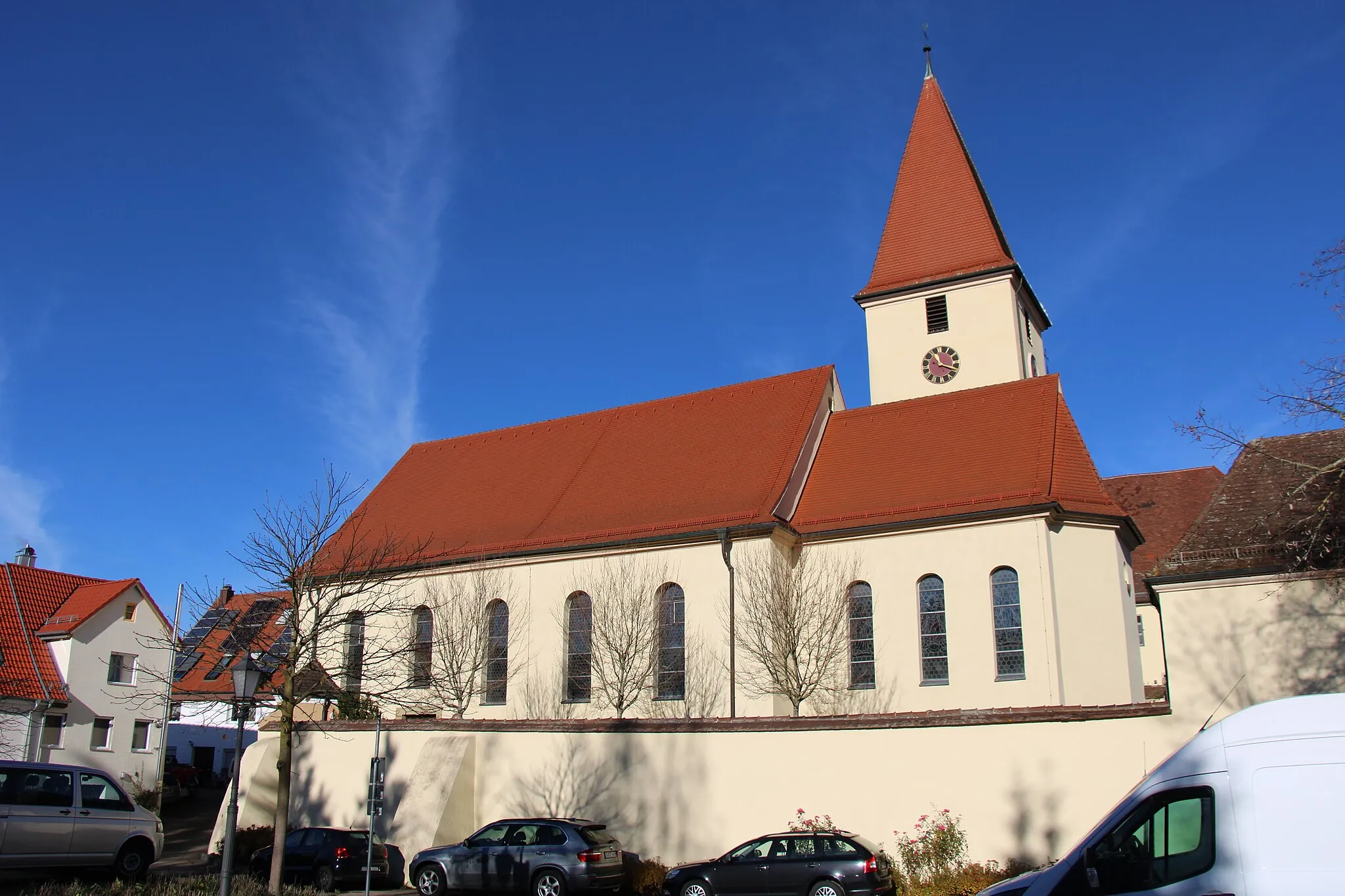 Photo showing: St. Georg katholische Kirche in Aalen (Hofen)