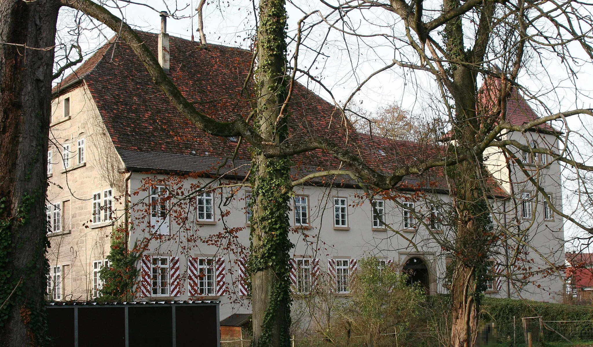 Photo showing: The castle in Obersulm-Weiler
