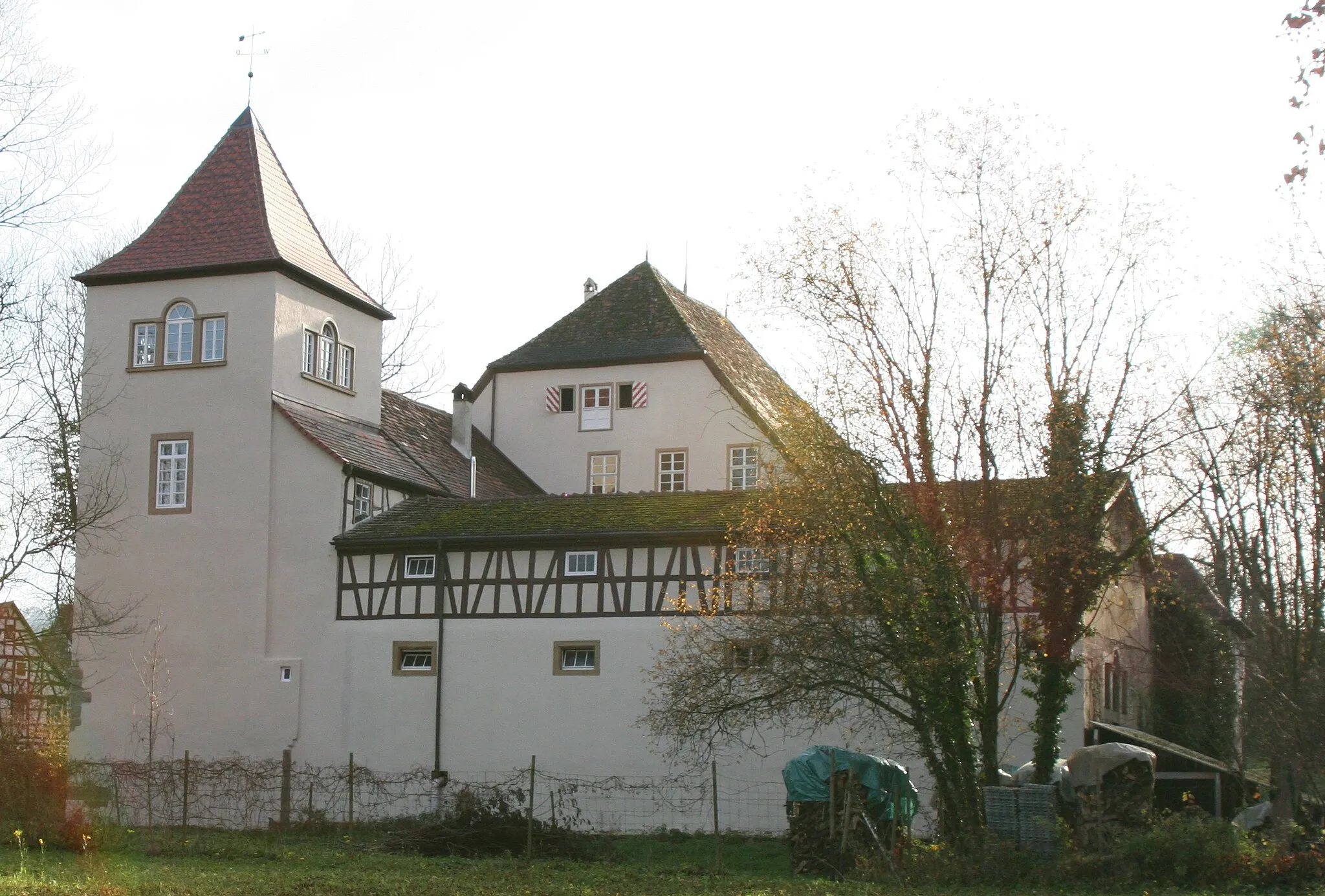Photo showing: The castle in Obersulm-Weiler
