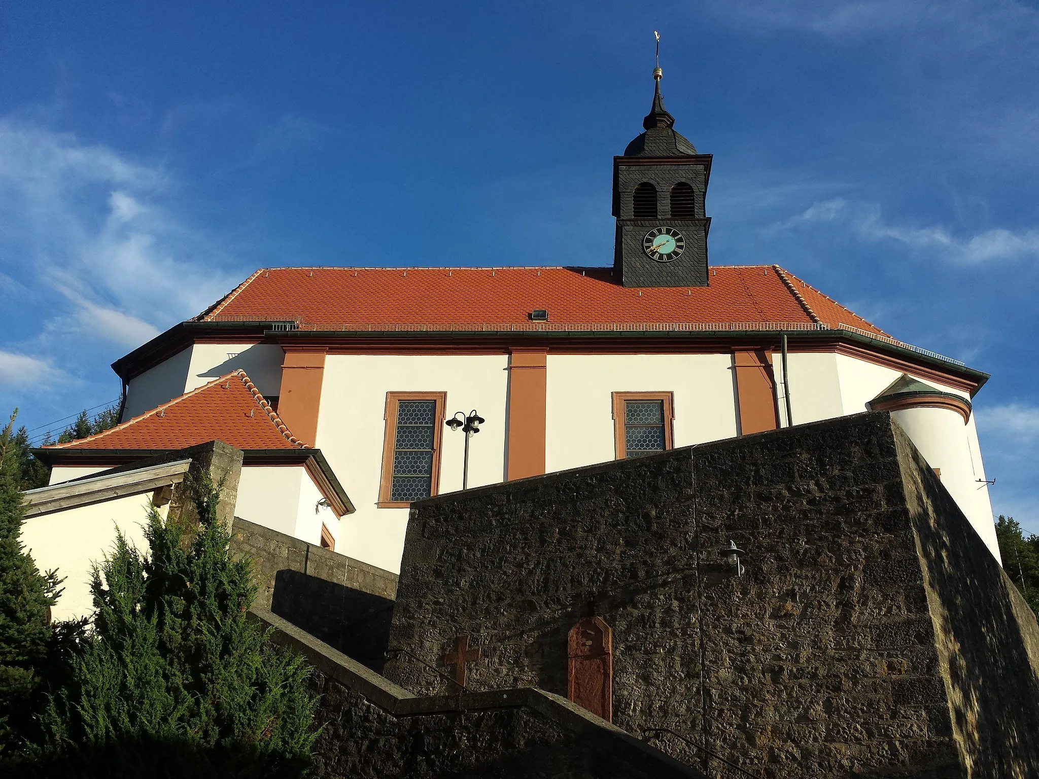 Photo showing: St. Laurentius Werbachhausen