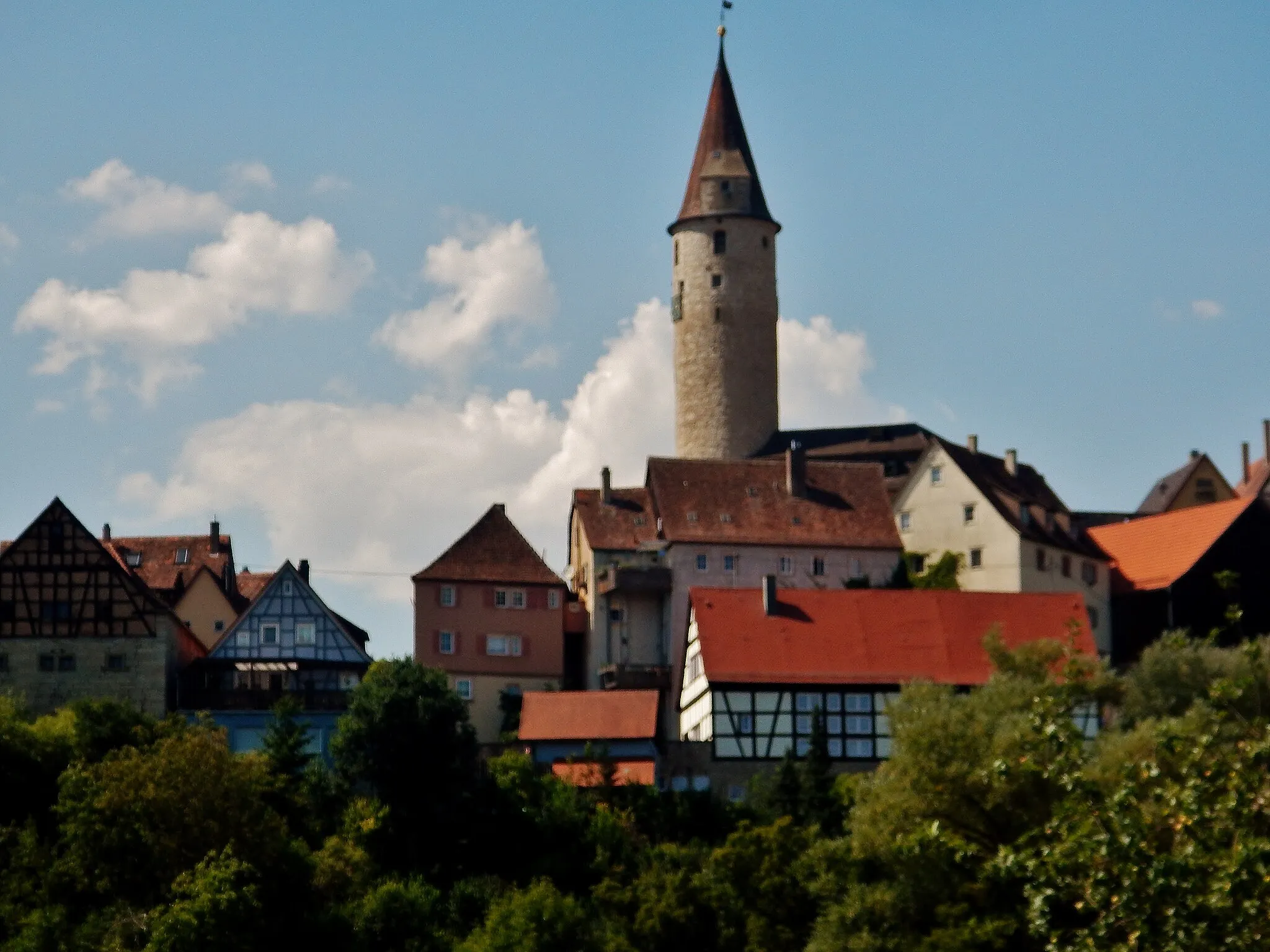 Photo showing: Kirchberg an der Jagst