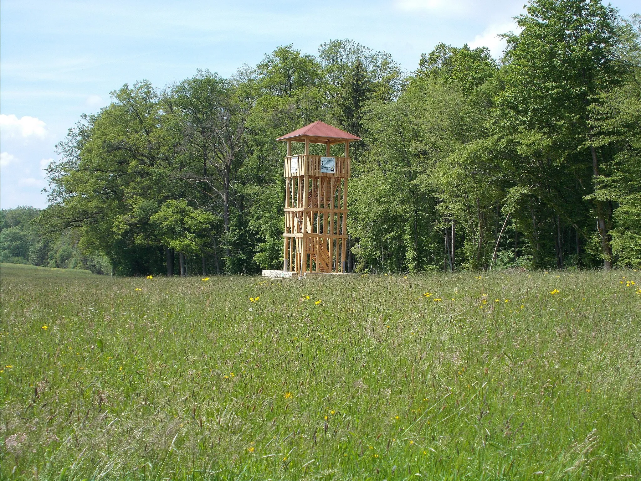 Photo showing: Aussichtsturm am Grubenholz