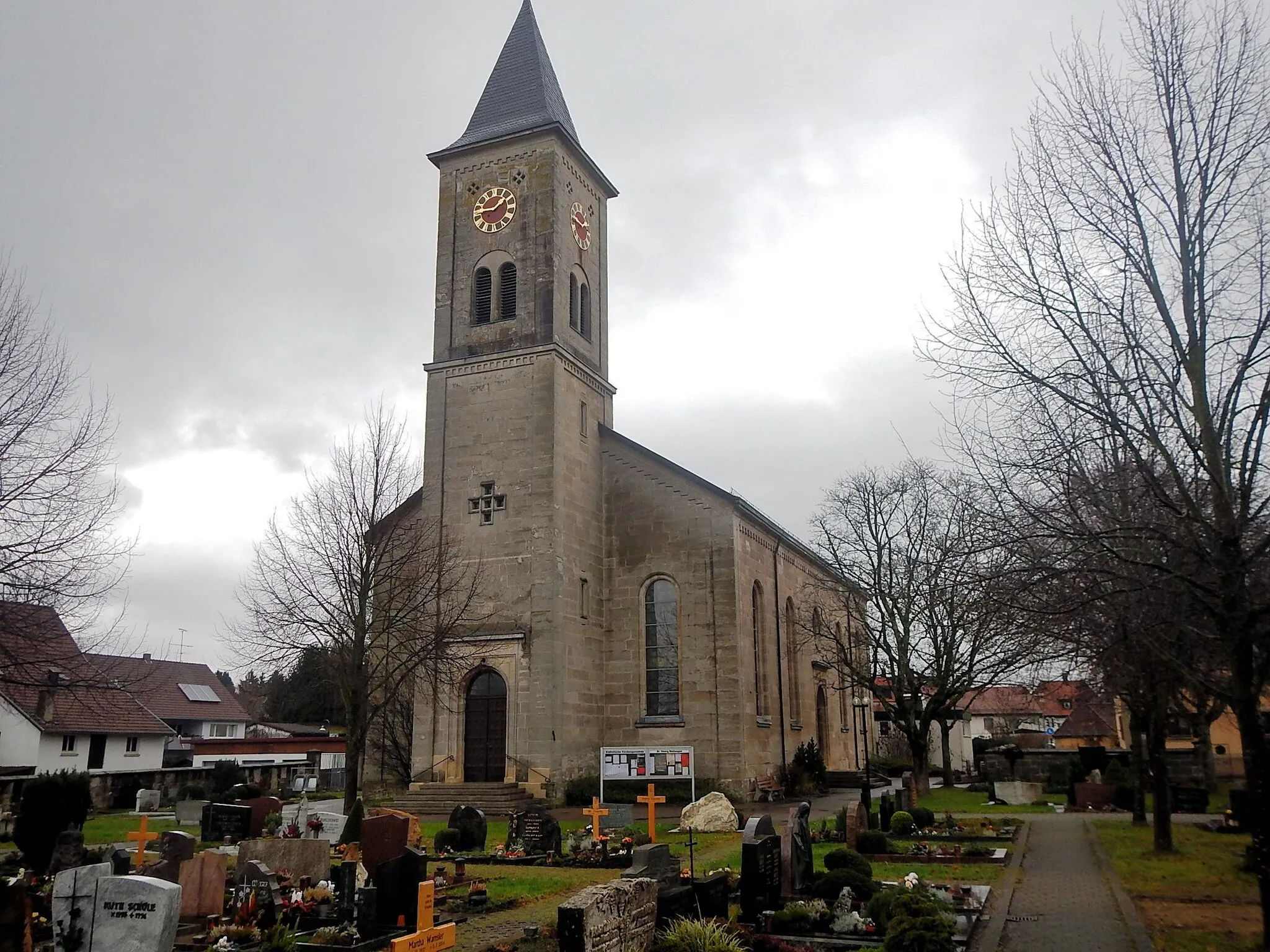 Photo showing: Katholische Kirche St. Georg in Mutlangen