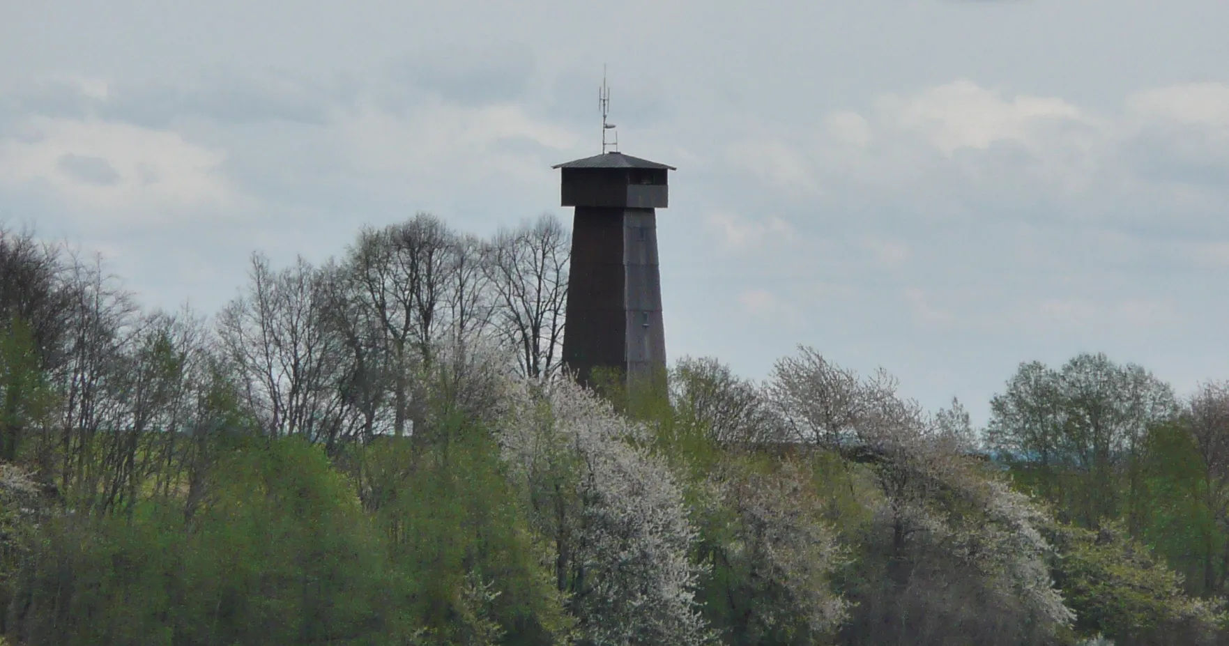 Photo showing: Juxkopfturm bei Spiegelberg im Schwäbisch-Fränkischen Wald, 1932 errichtet