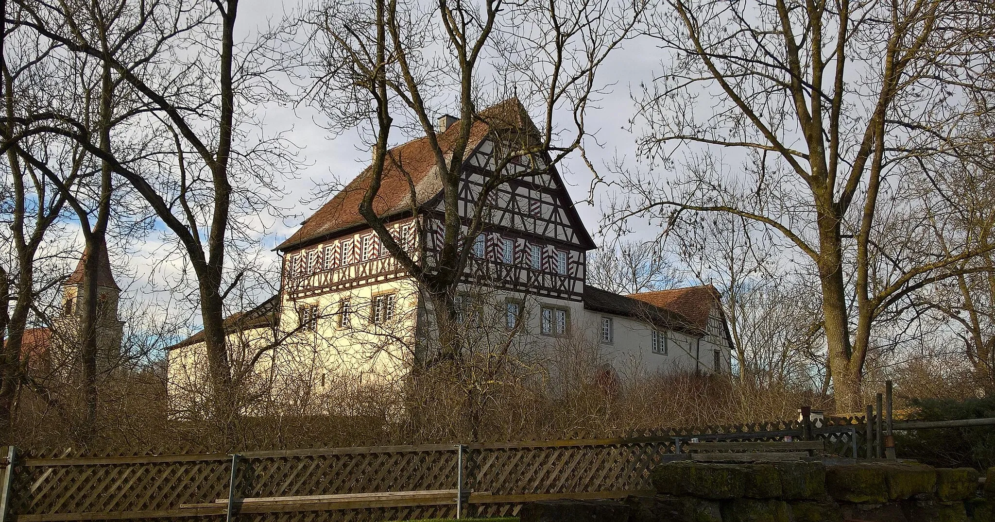 Photo showing: Das Schloss befindet sich in Privatbesitz.