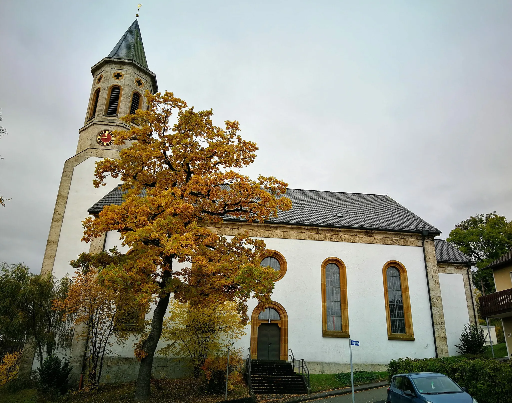 Photo showing: Evangelische Martinskirche Söhnstetten, Landkreis Heidenheim, Baden-Württemberg, Deutschland