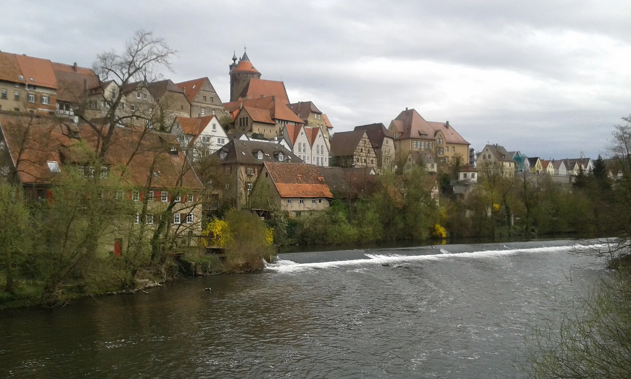 Photo showing: Blick auf Besigheim und Enz