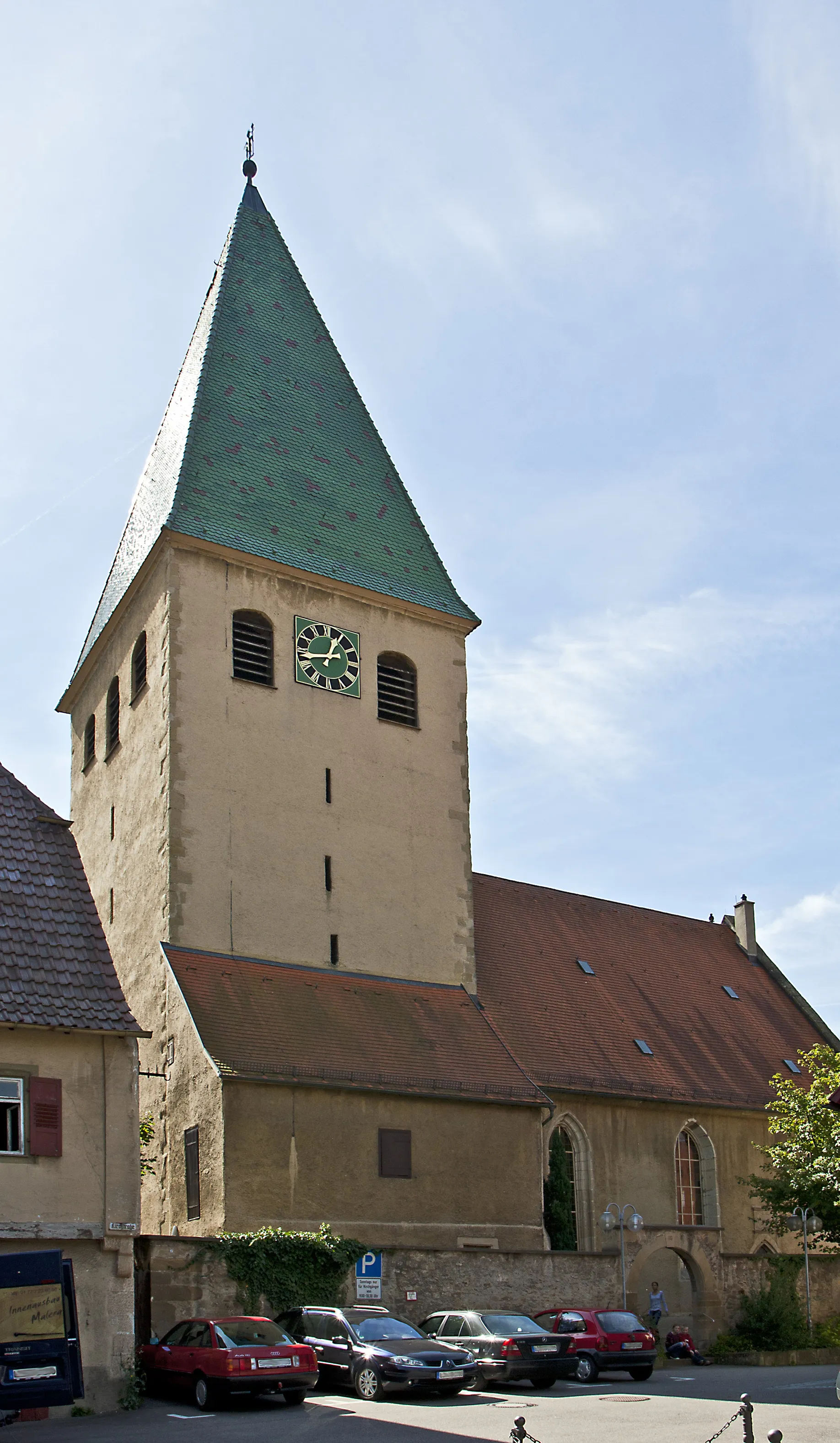 Photo showing: Pleidelsheim, evangelische Mauritiuskirche