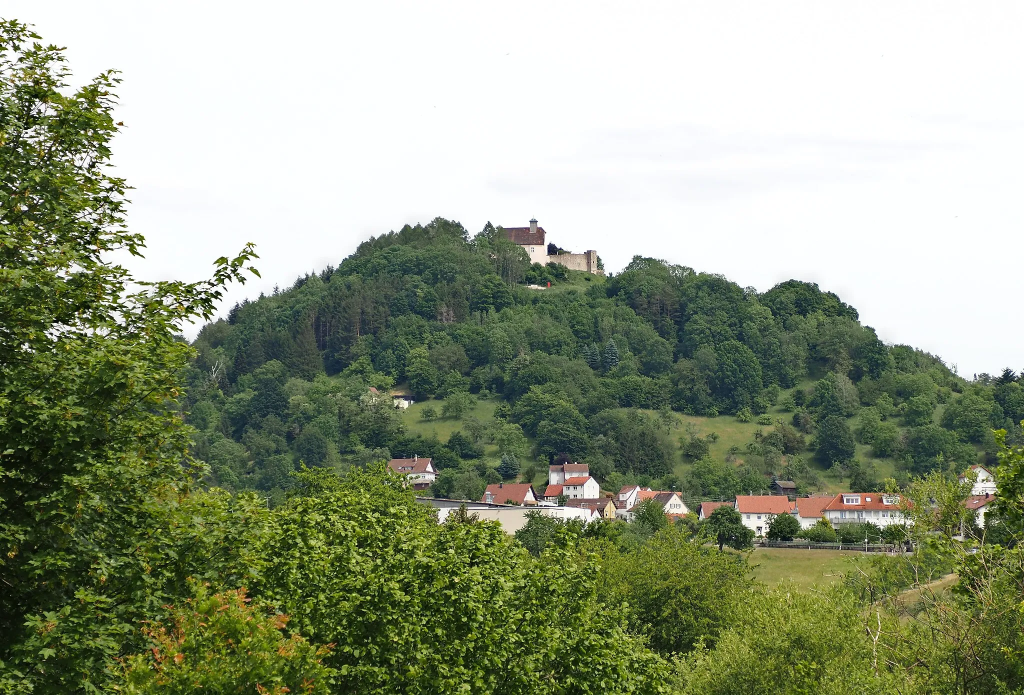 Photo showing: Schloss Ebersberg (Rems-Murr-Kreis, Deutschland) aus Nordwesten