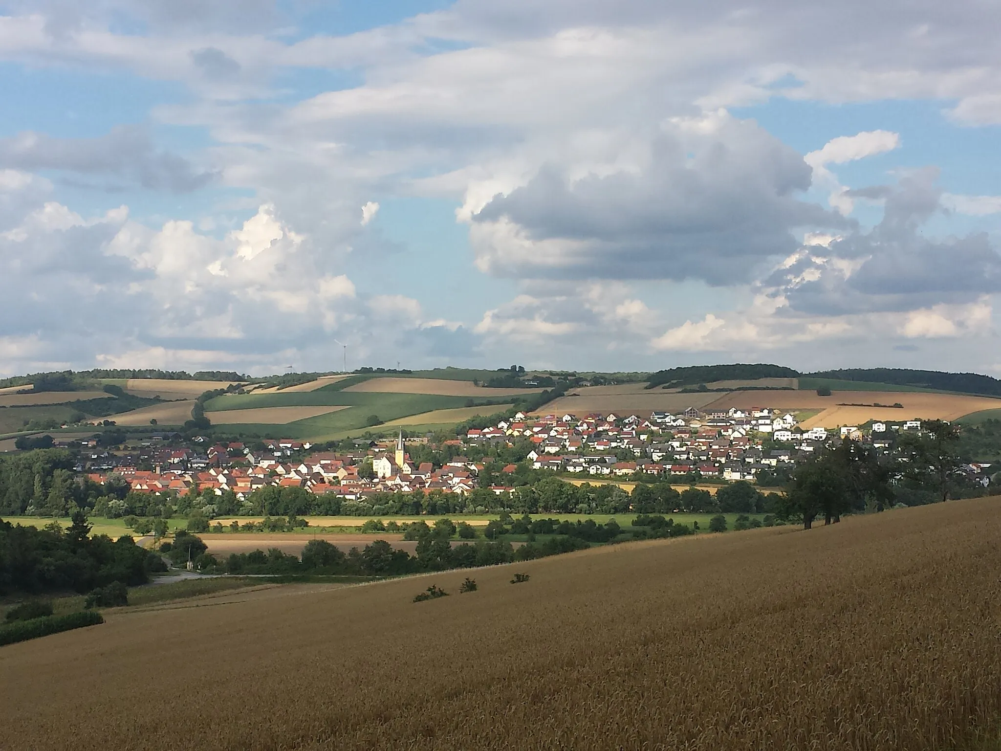Photo showing: Impfingen, ein Stadtteil von Tauberbischofsheim, der Kreisstadt des Main-Tauber-Kreises.