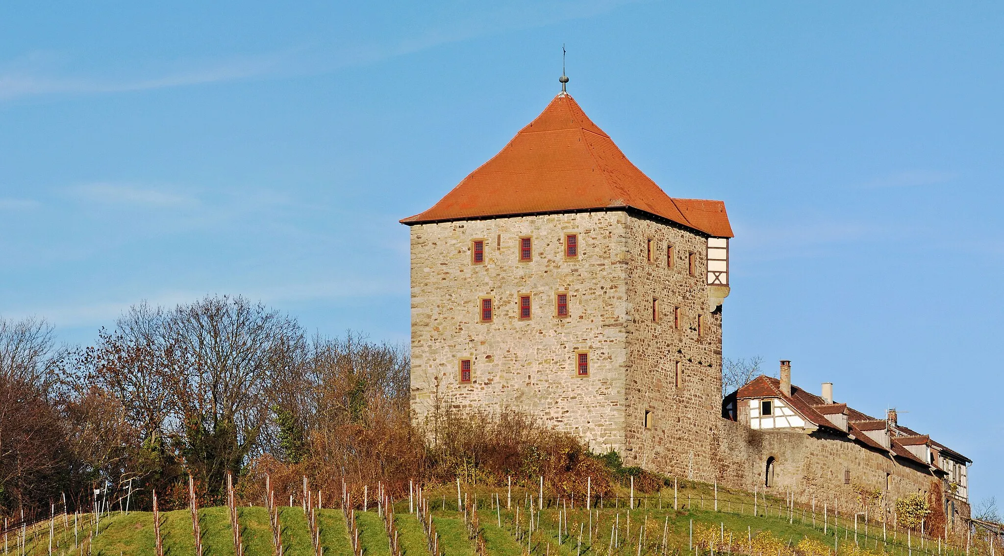 Photo showing: Wildeck castle near Abstatt, Baden-Württemberg.