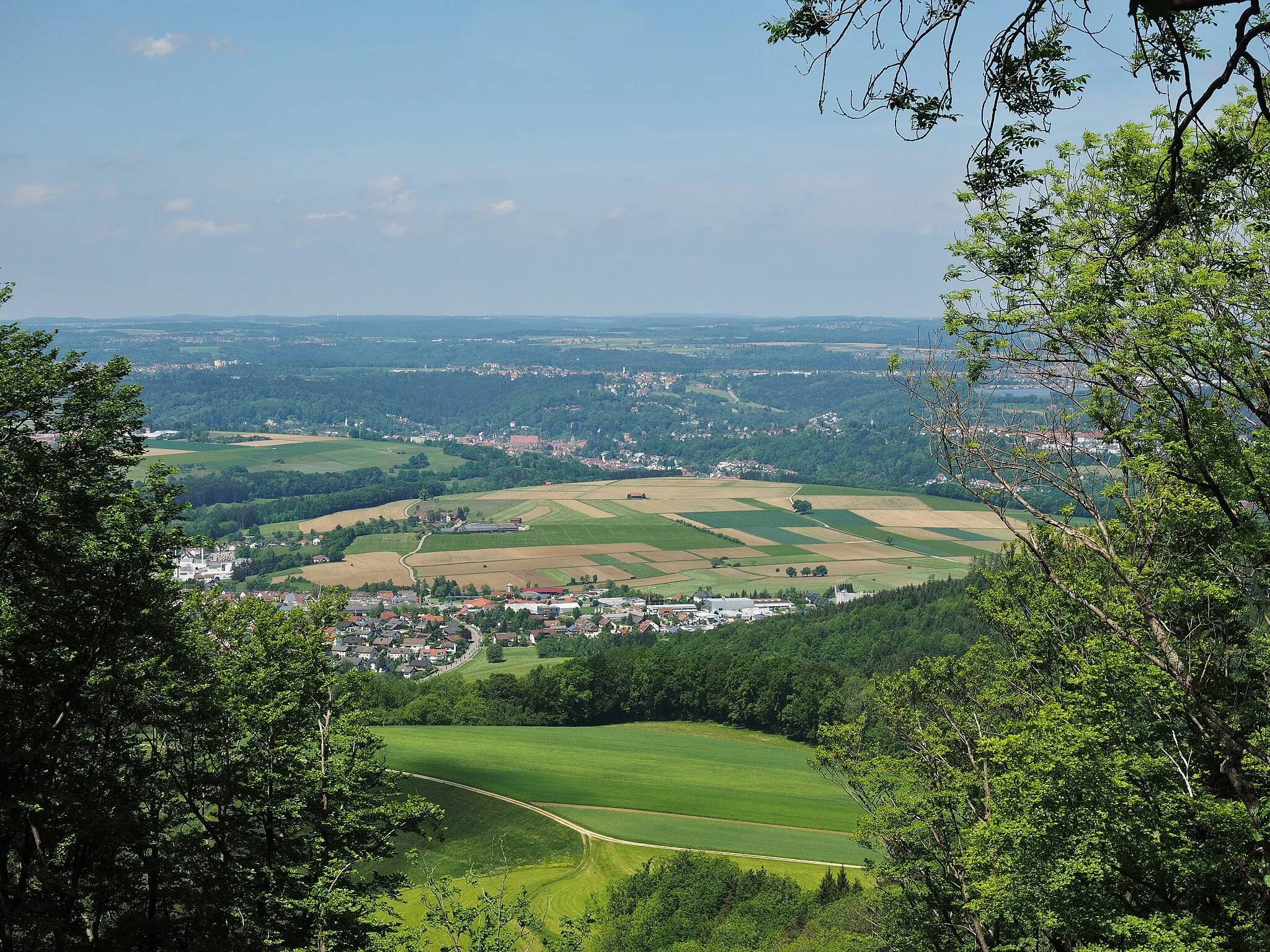 Photo showing: View from Hornberg viewpoint, Swabian Alb, Germany
