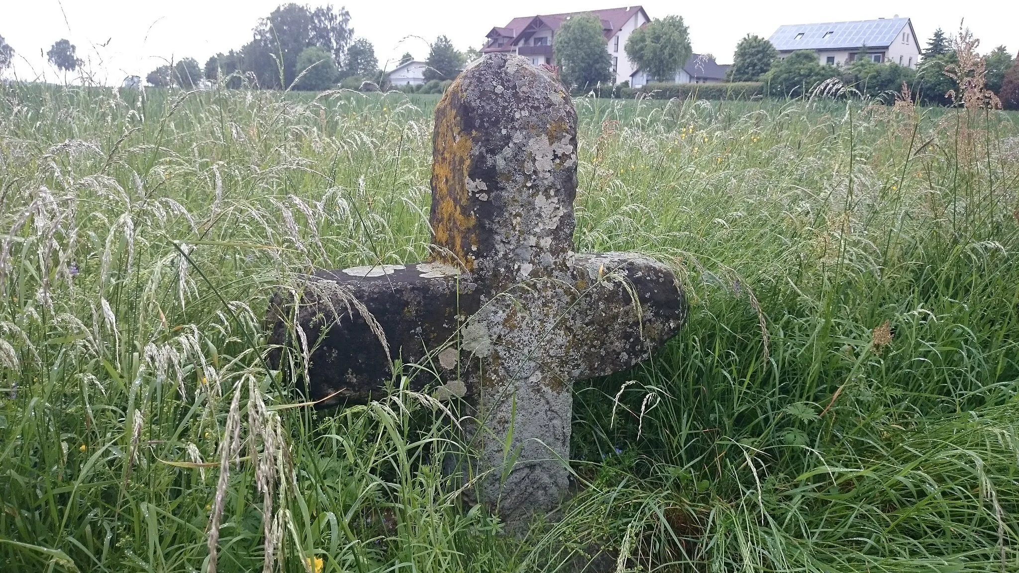 Photo showing: Sühnekreuz an der L1040 bei Brettheim