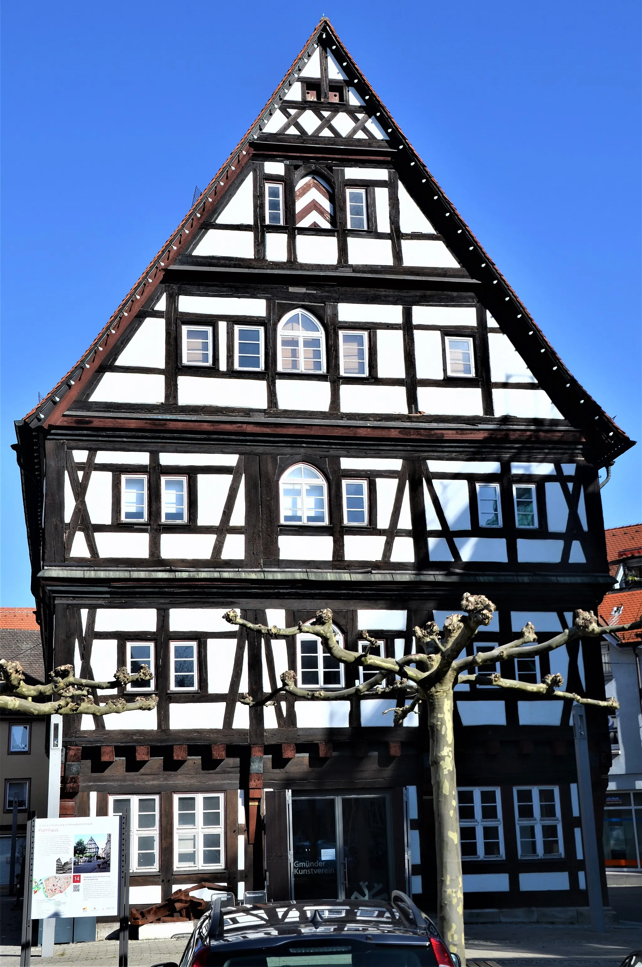 Photo showing: Kornhaus Schwäbisch Gmünd