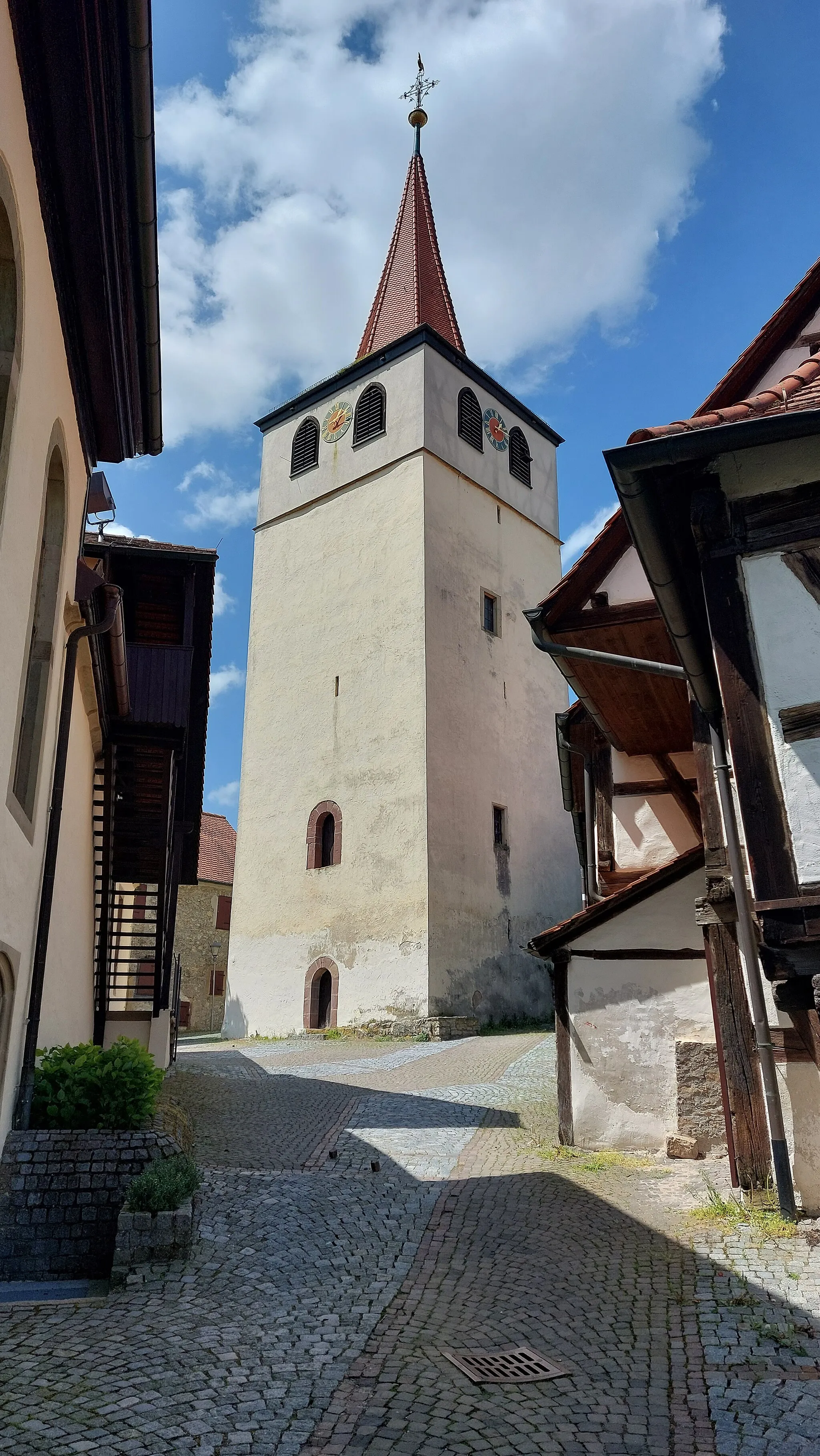 Photo showing: Wehrturm bei der Ulrichskirche