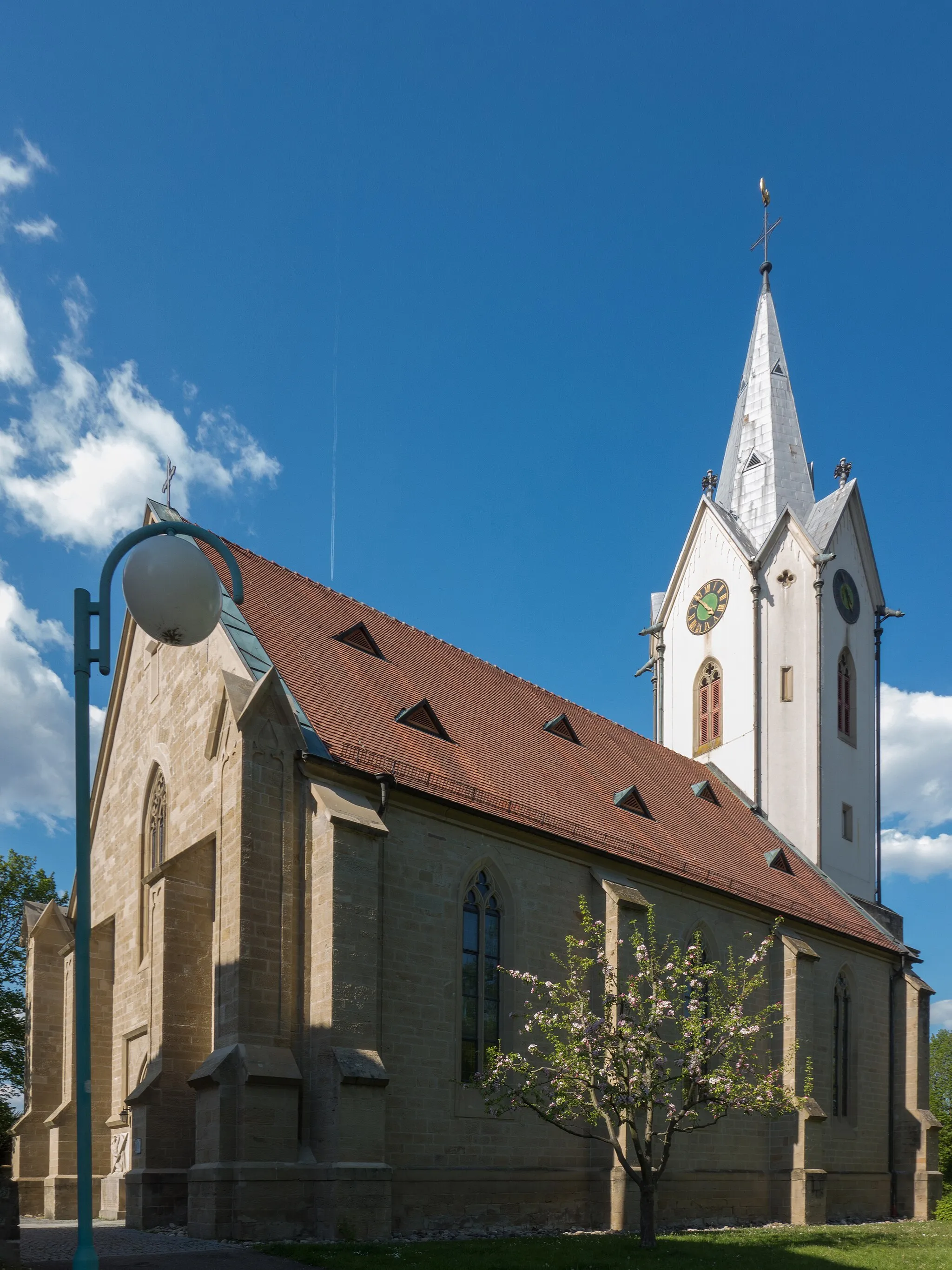 Photo showing: Ev. Pfarrkirche in Rommelshausen.