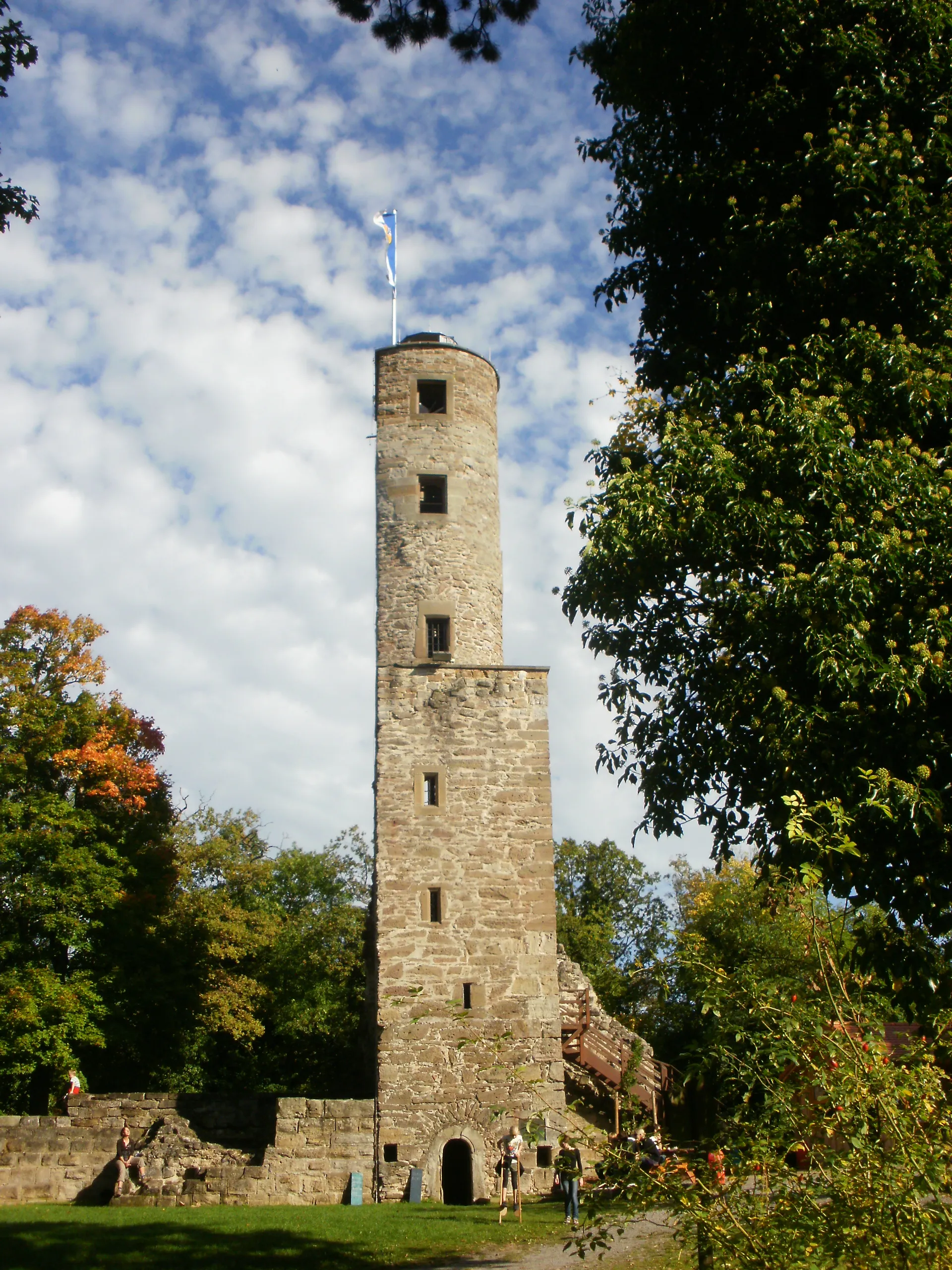 Photo showing: Burgruine Löwenstein, Deutschland