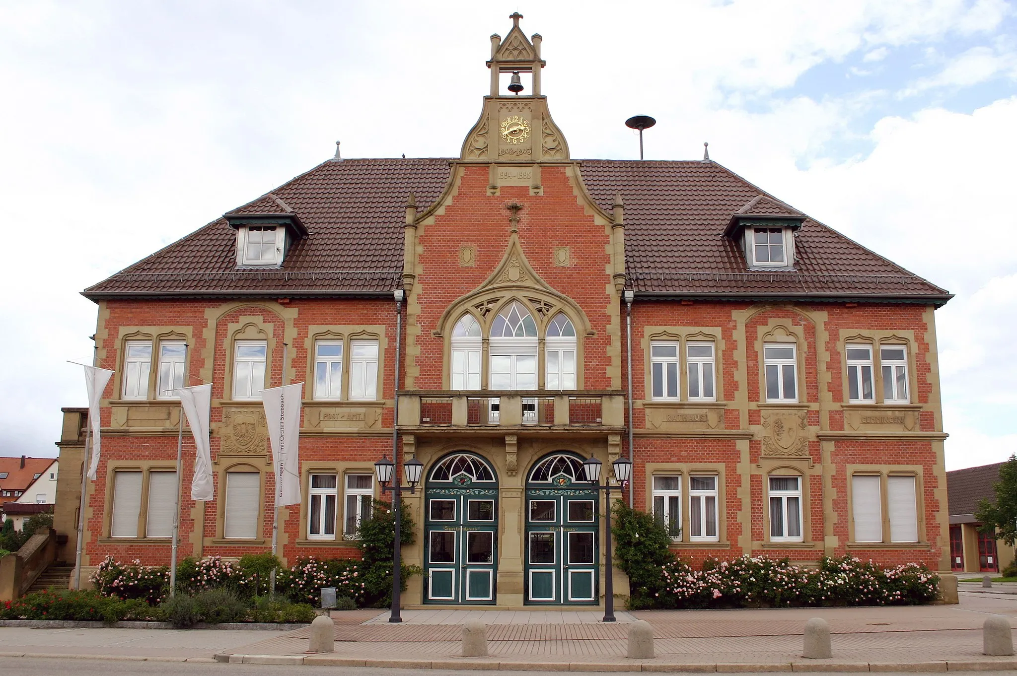 Photo showing: Historical townhall of D-75050 Gemmingen (Germany)