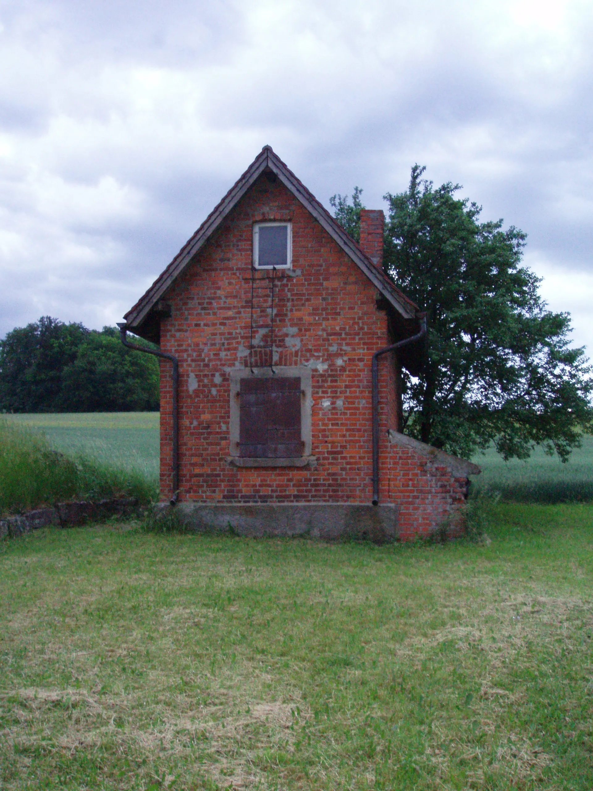 Photo showing: Historische Pumpstation Schainbach von 1912