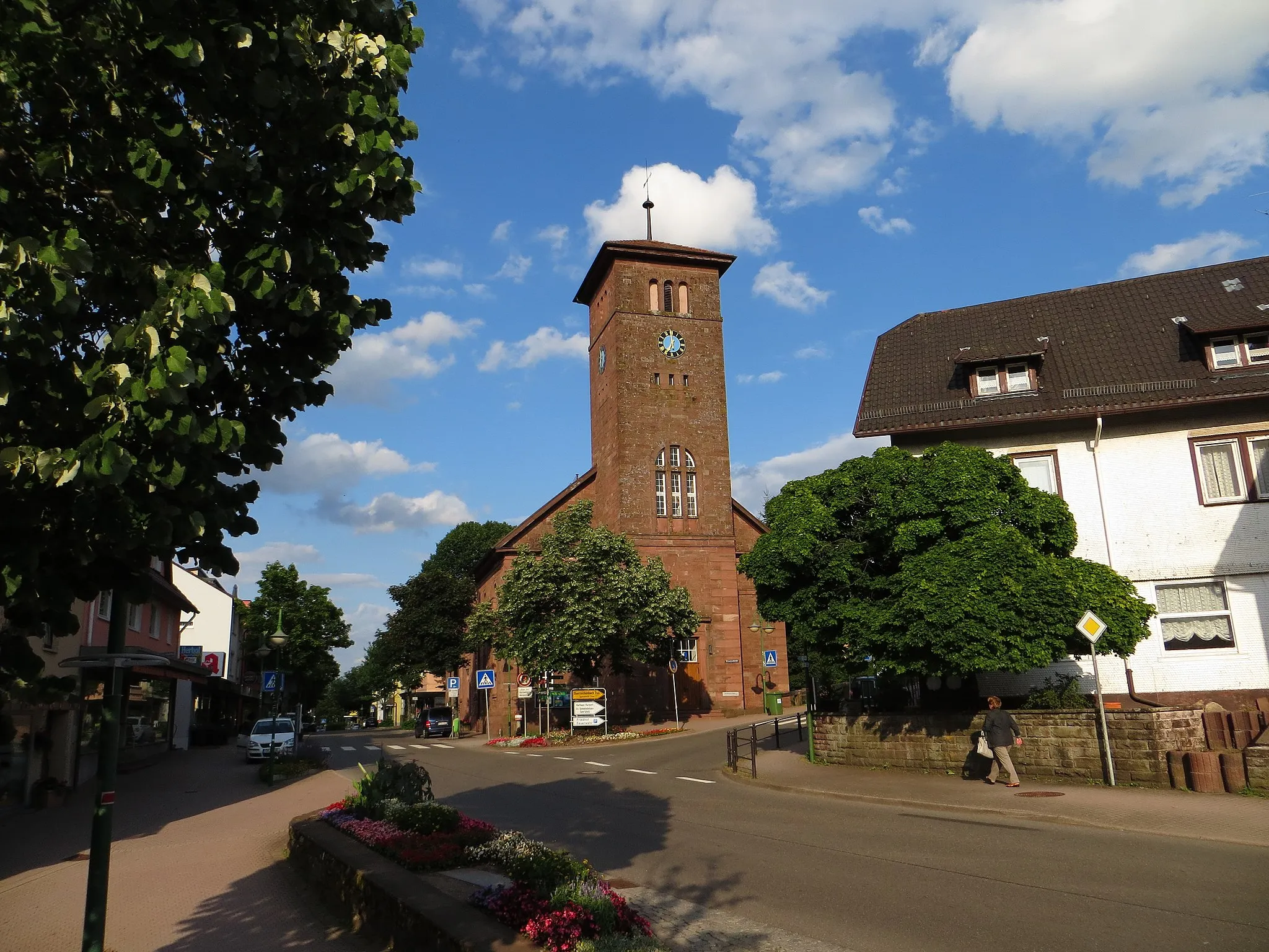 Photo showing: Evangelische Kirche in Schömberg (Kreis Calw)