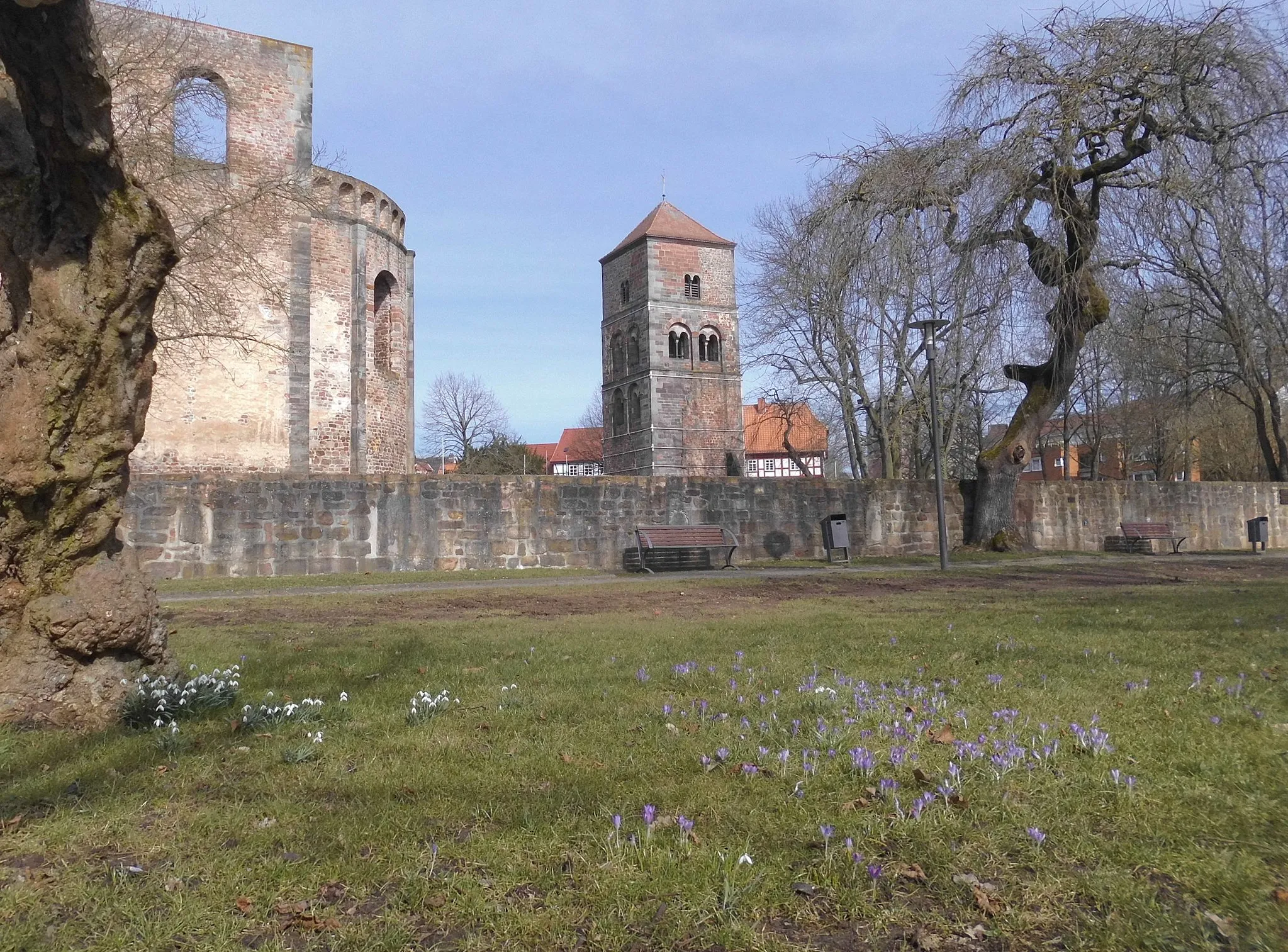 Photo showing: Parkanlage des Stiftsgeländes.