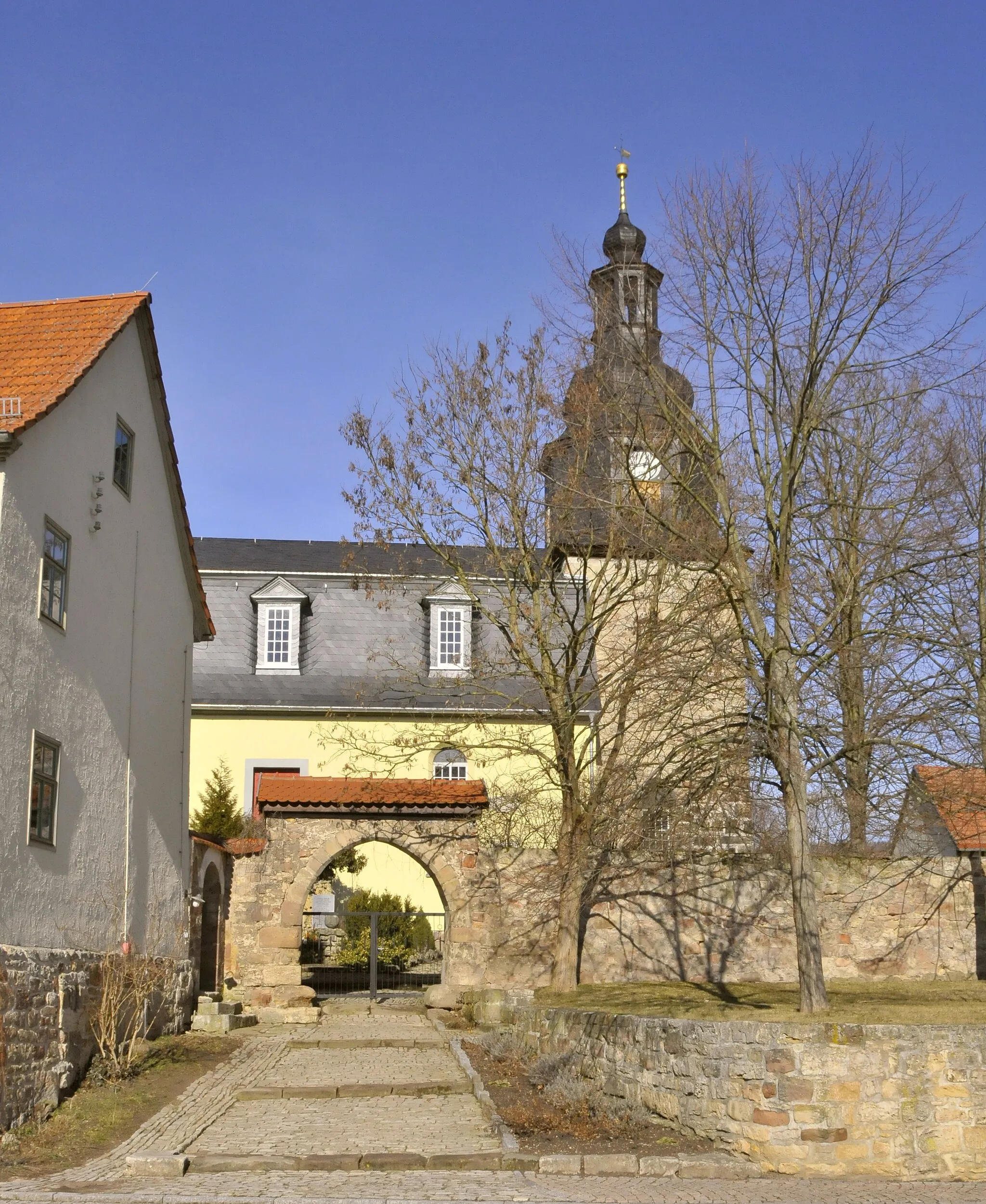 Photo showing: Hohenfelden, Kirche