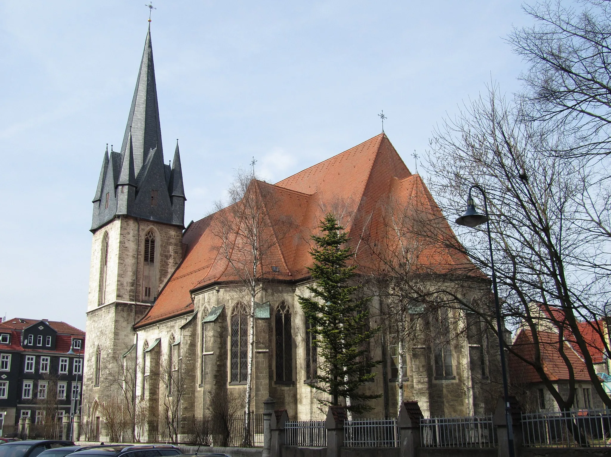Photo showing: Die Josefskirche in Mühlhausen (Thüringen).