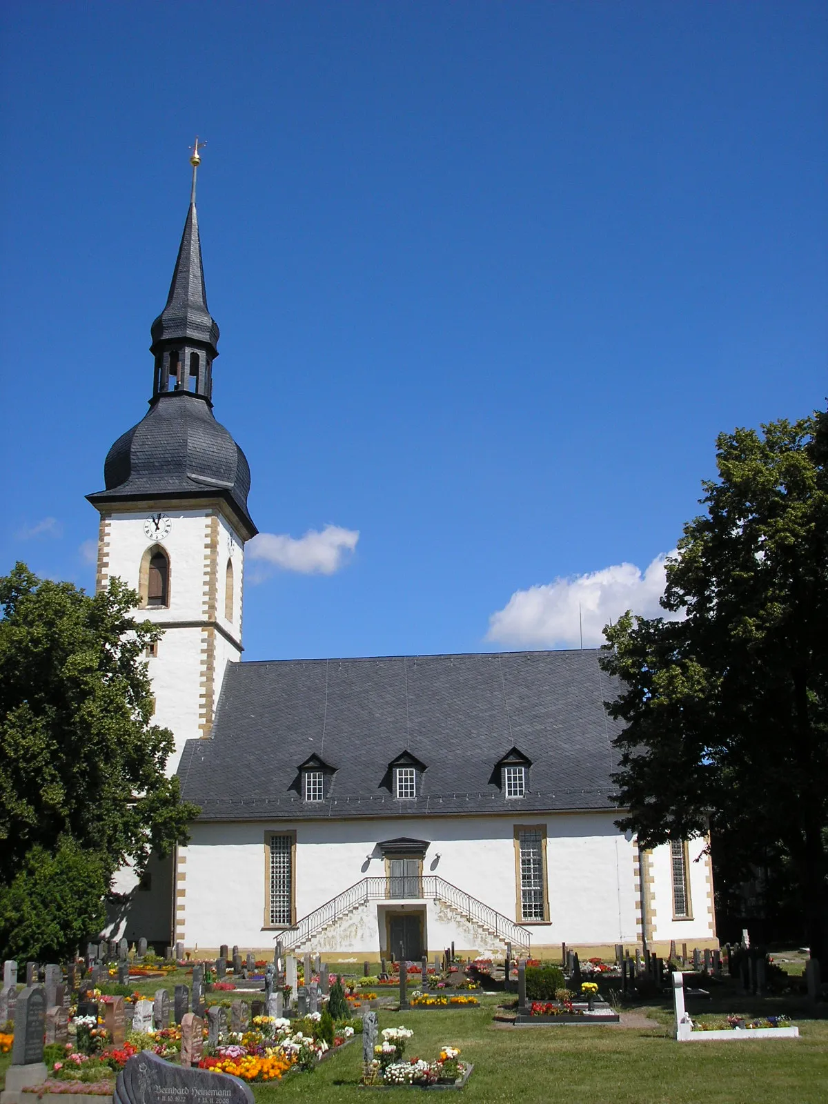 Photo showing: Die Dorfkirche von Stotternheim (Thüringen).