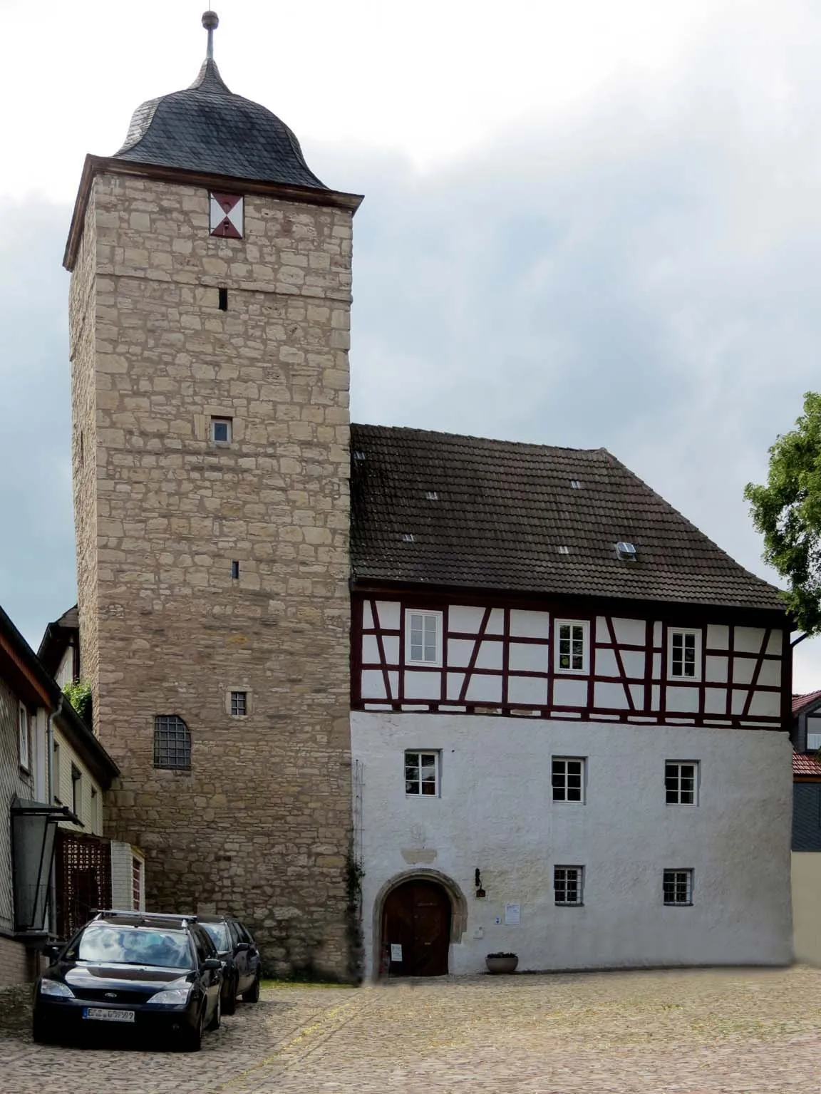 Photo showing: Burg Großbodungen