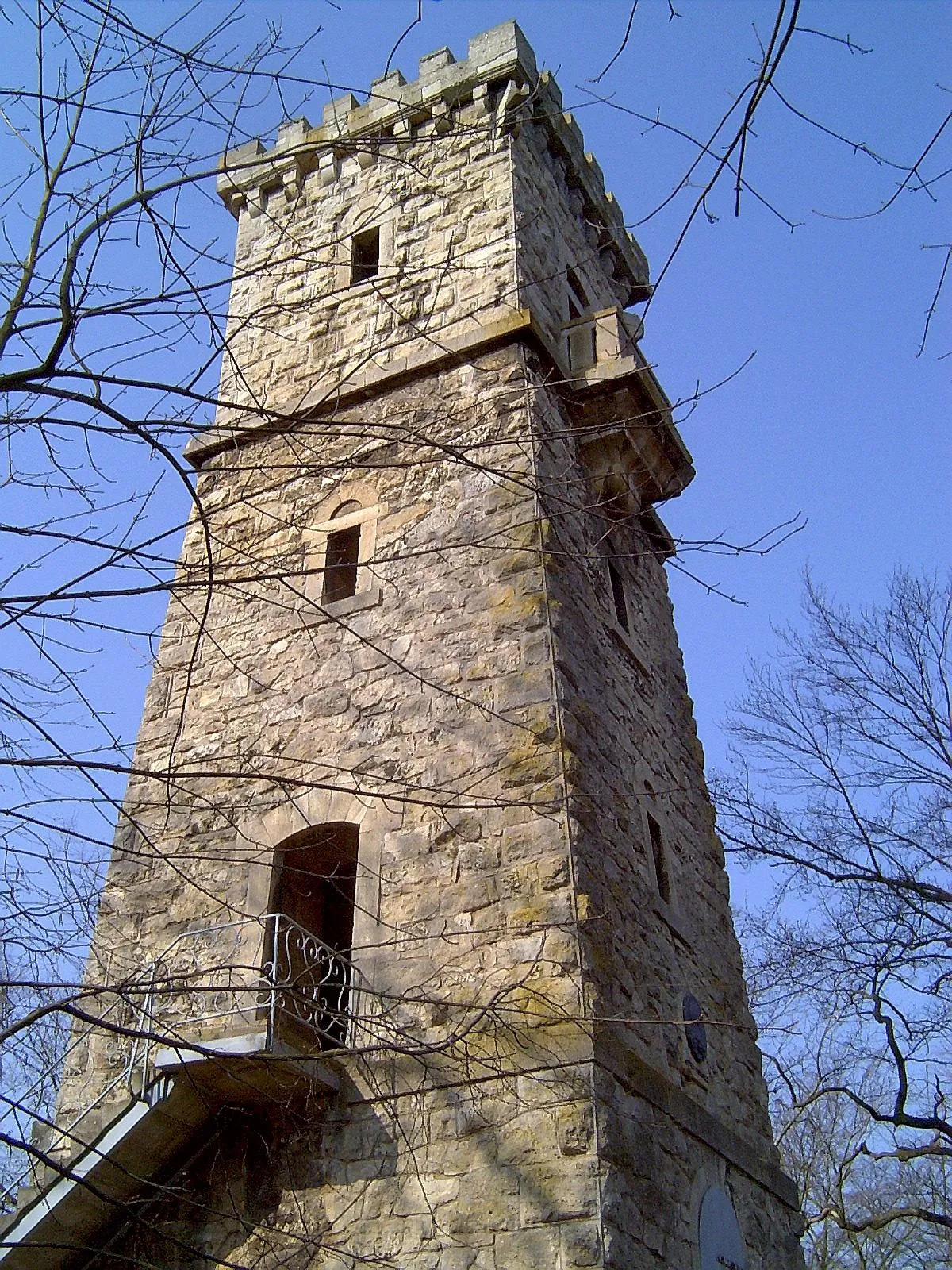 Photo showing: Bismarckturm Sondershausen. Blick von Nordosten.