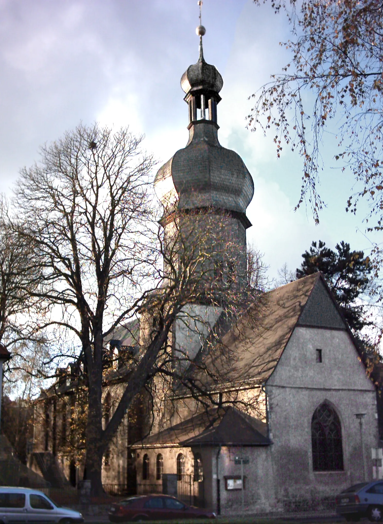 Photo showing: Die Martinskirche zu Apolda